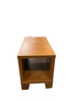 Oak Cubby Side Table