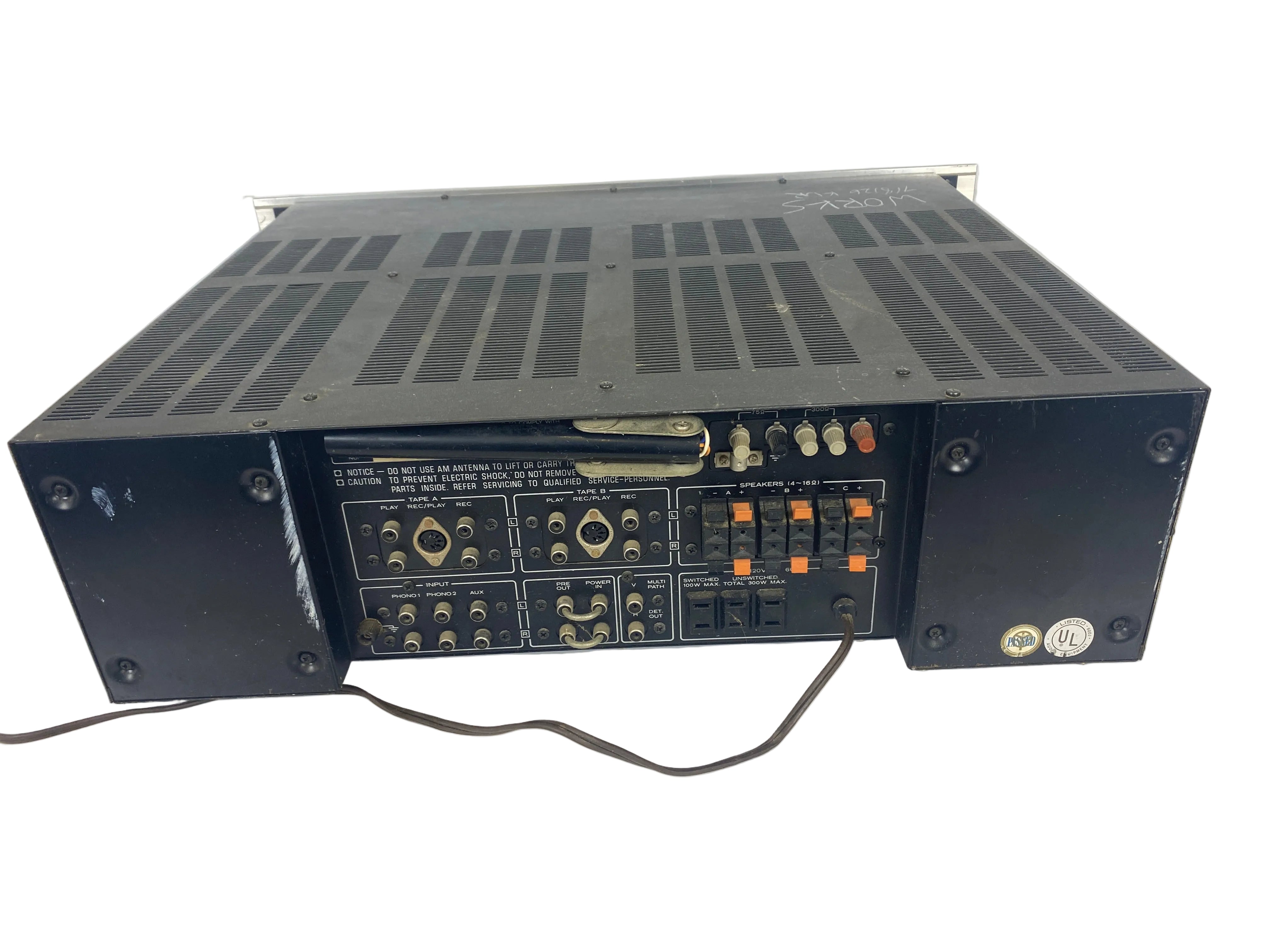 Kenwood Model KR-9600 Vintage Stereo Receiver