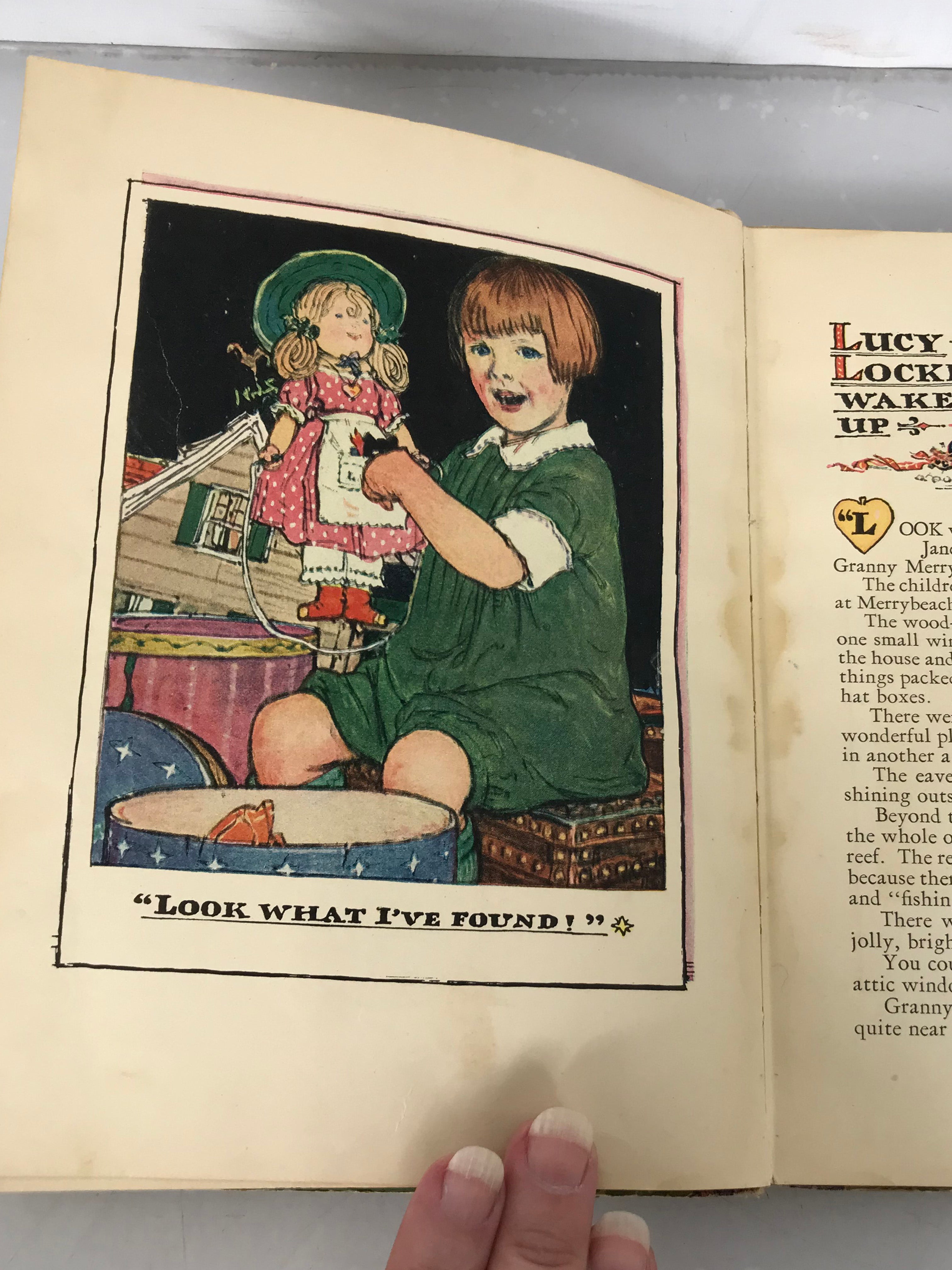 Lucy Locket The Doll with The Pocket by John Rae 1928 HC