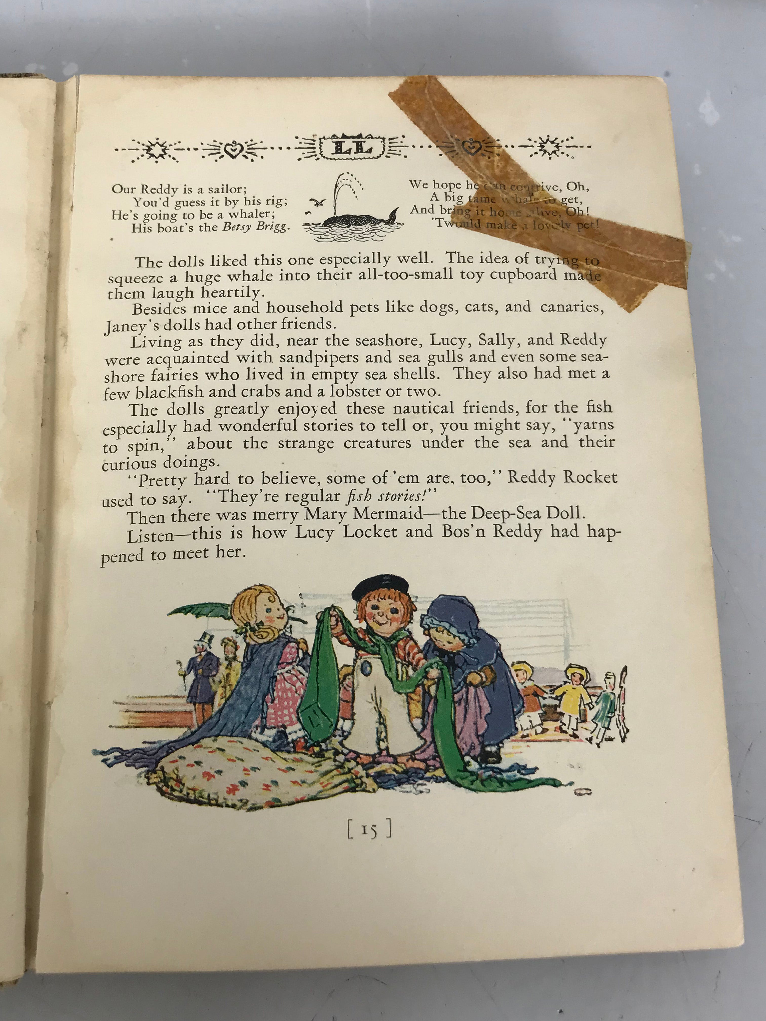 Lucy Locket The Doll with The Pocket by John Rae 1928 HC