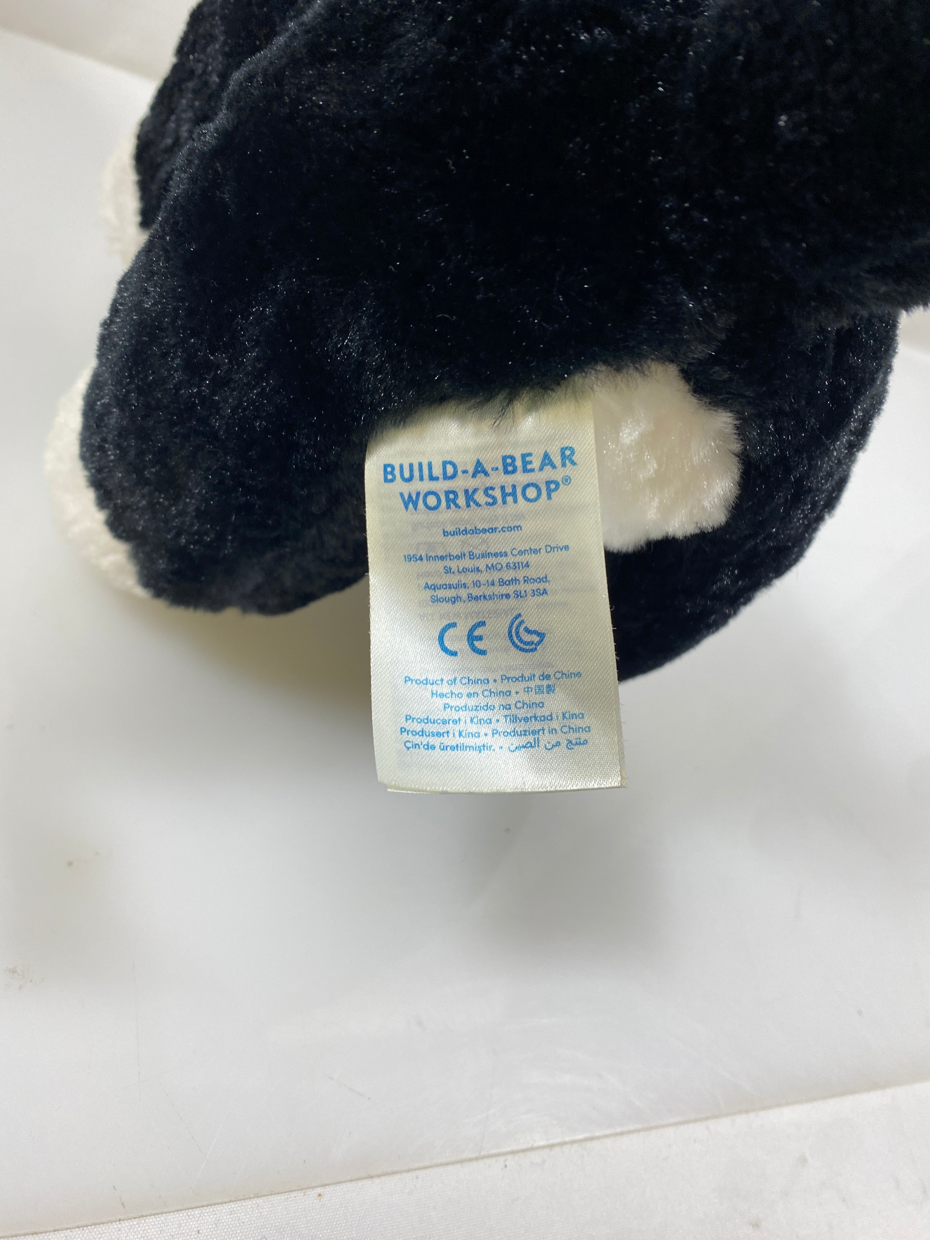 Build-A-Bear Promise Pets Tuxedo Cat w/ Collar Plush Toy