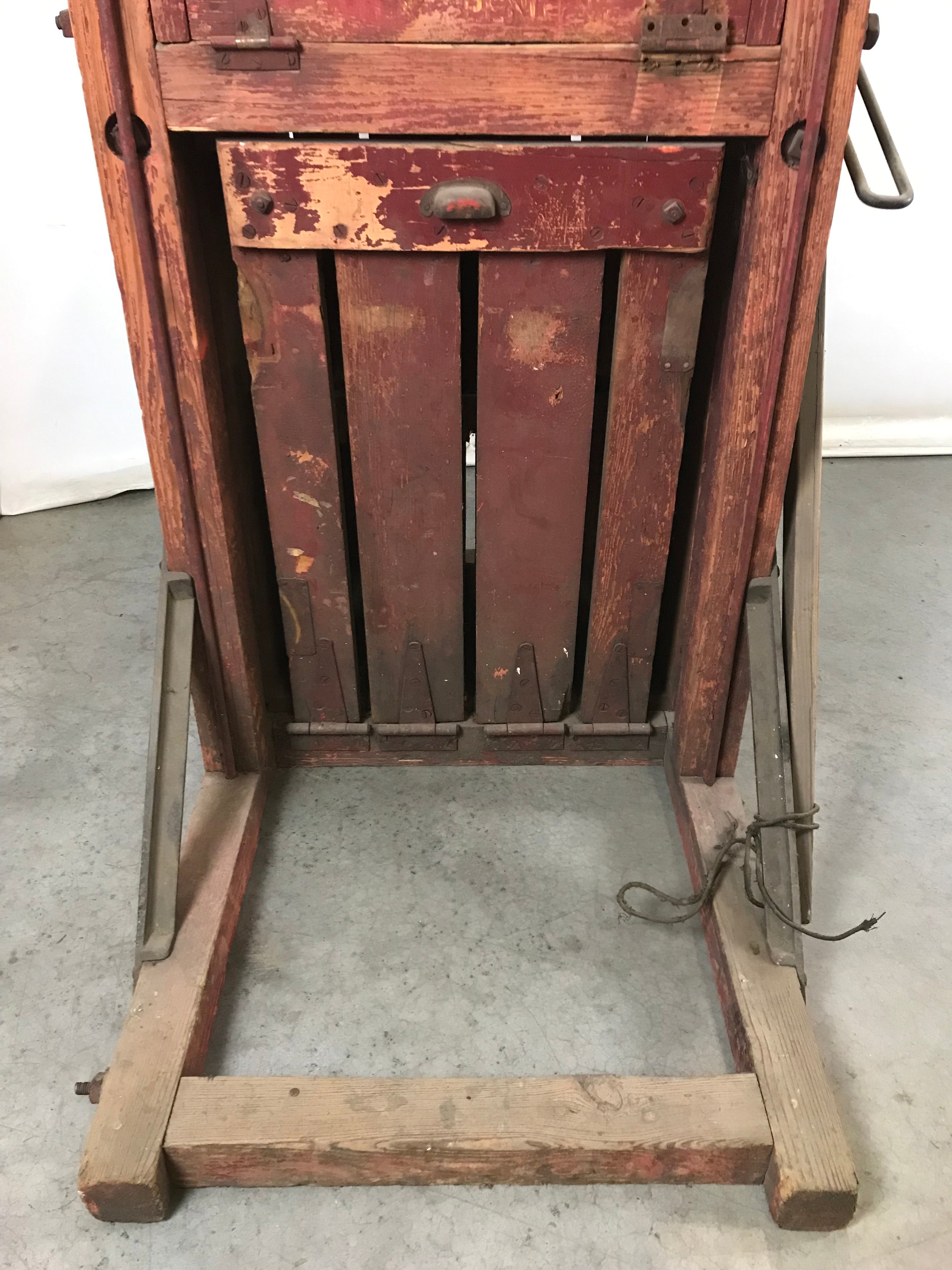 Antique The Wolverine Paper Baler
