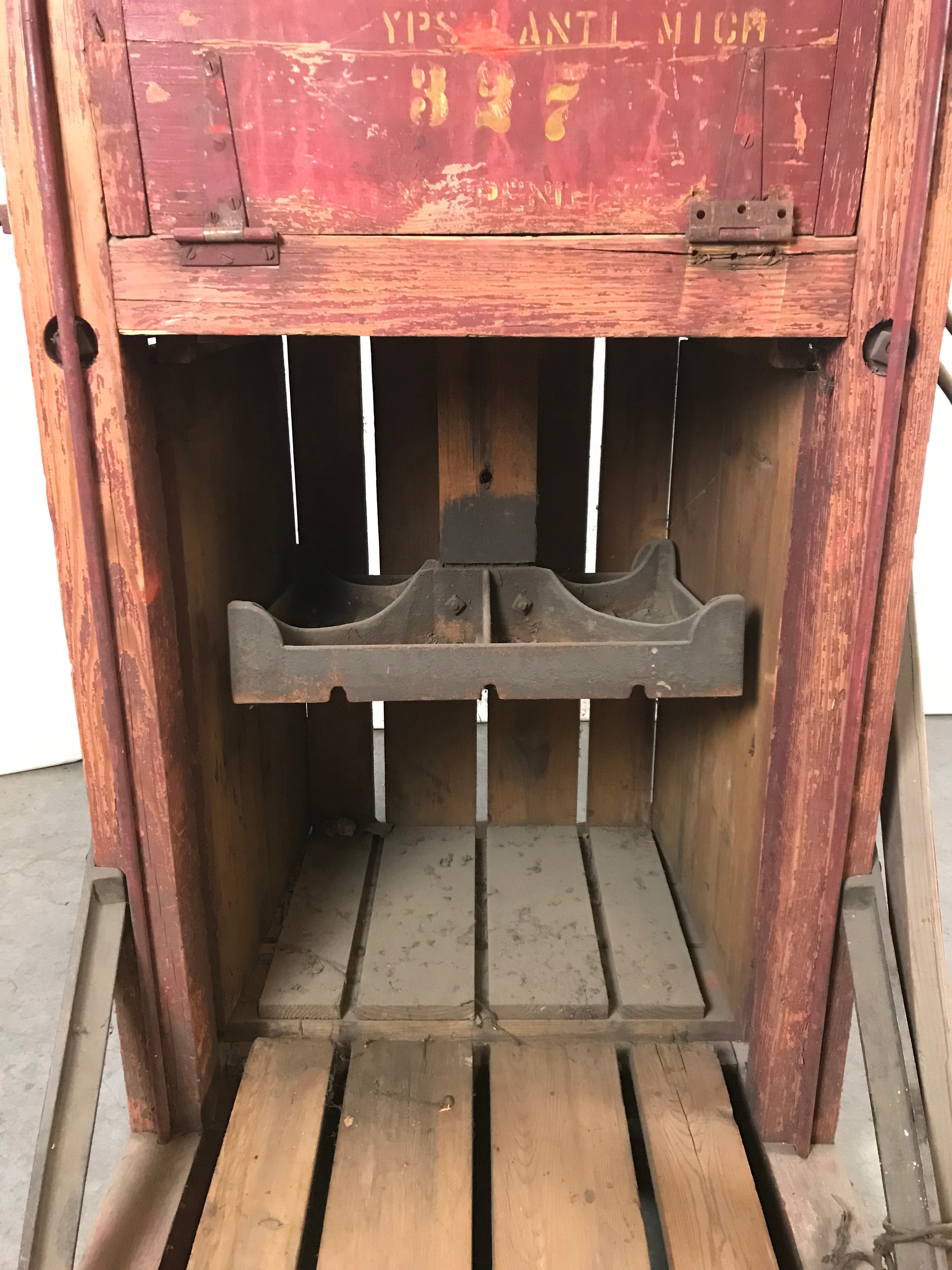 Antique The Wolverine Paper Baler