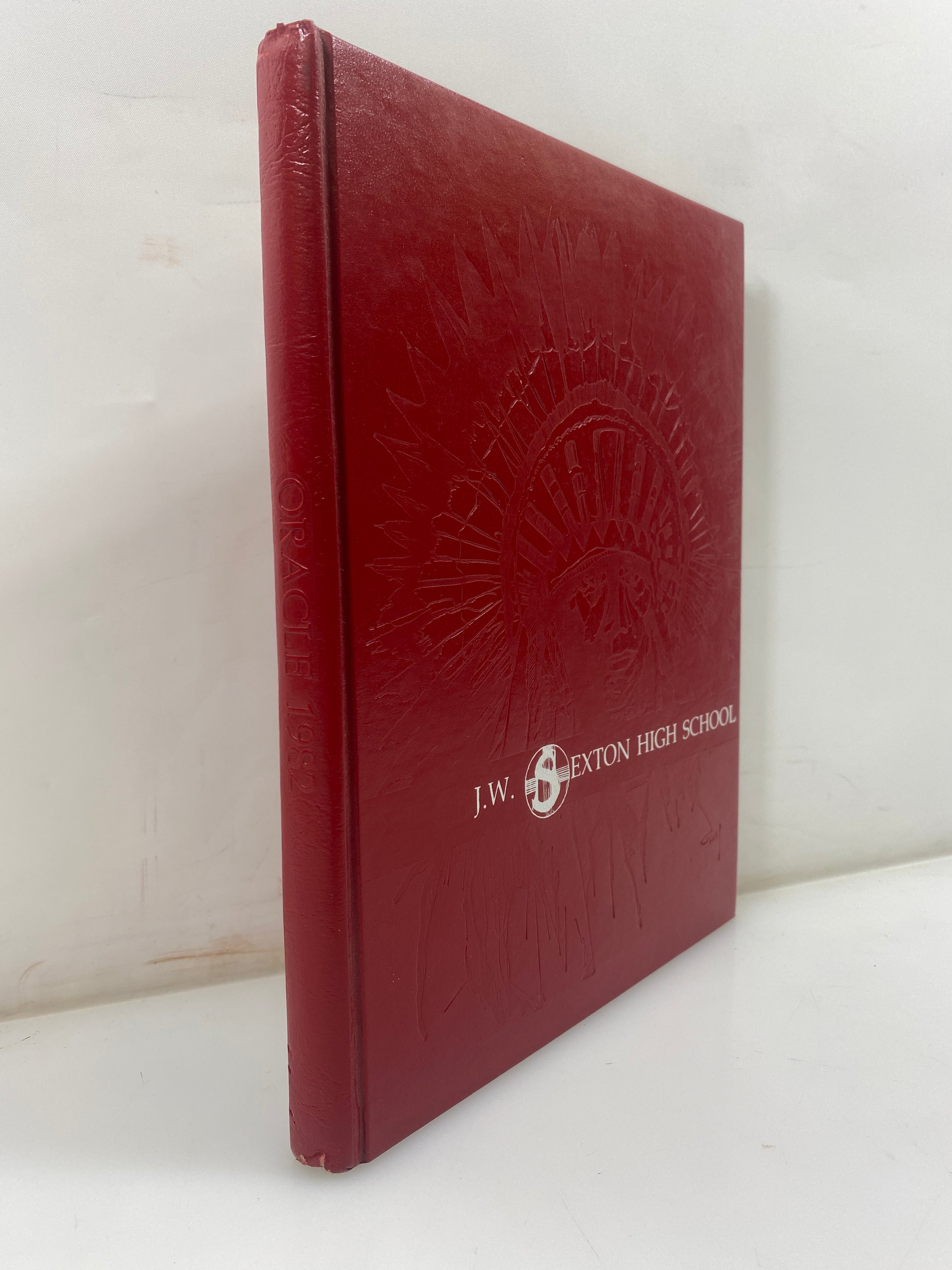 1982 J.W. Sexton High School Yearbook Lansing Michigan HC