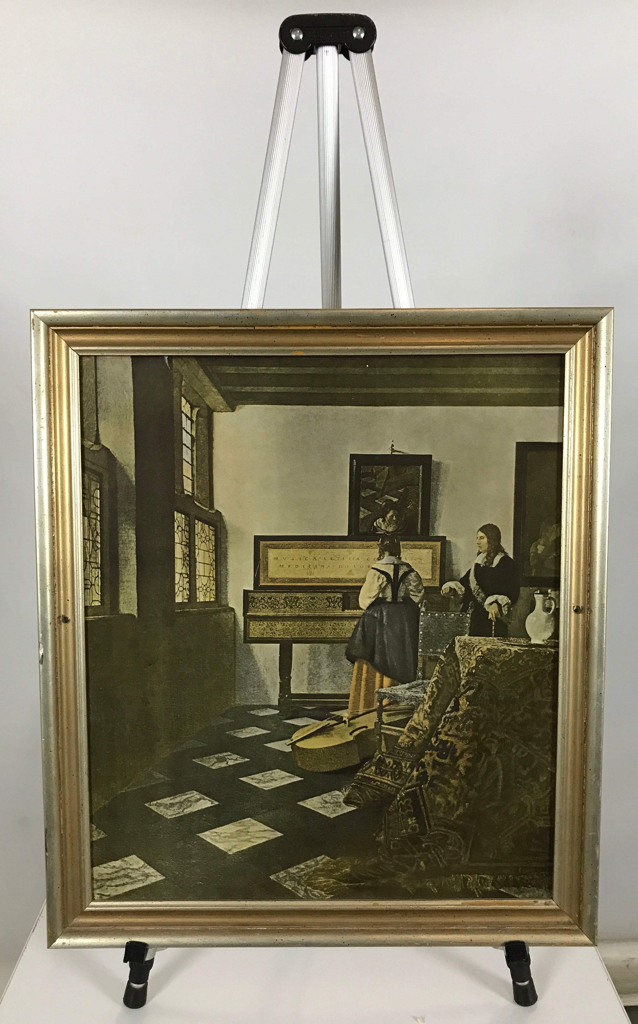 "The Music Lesson" by Jan Vermeer Artwork