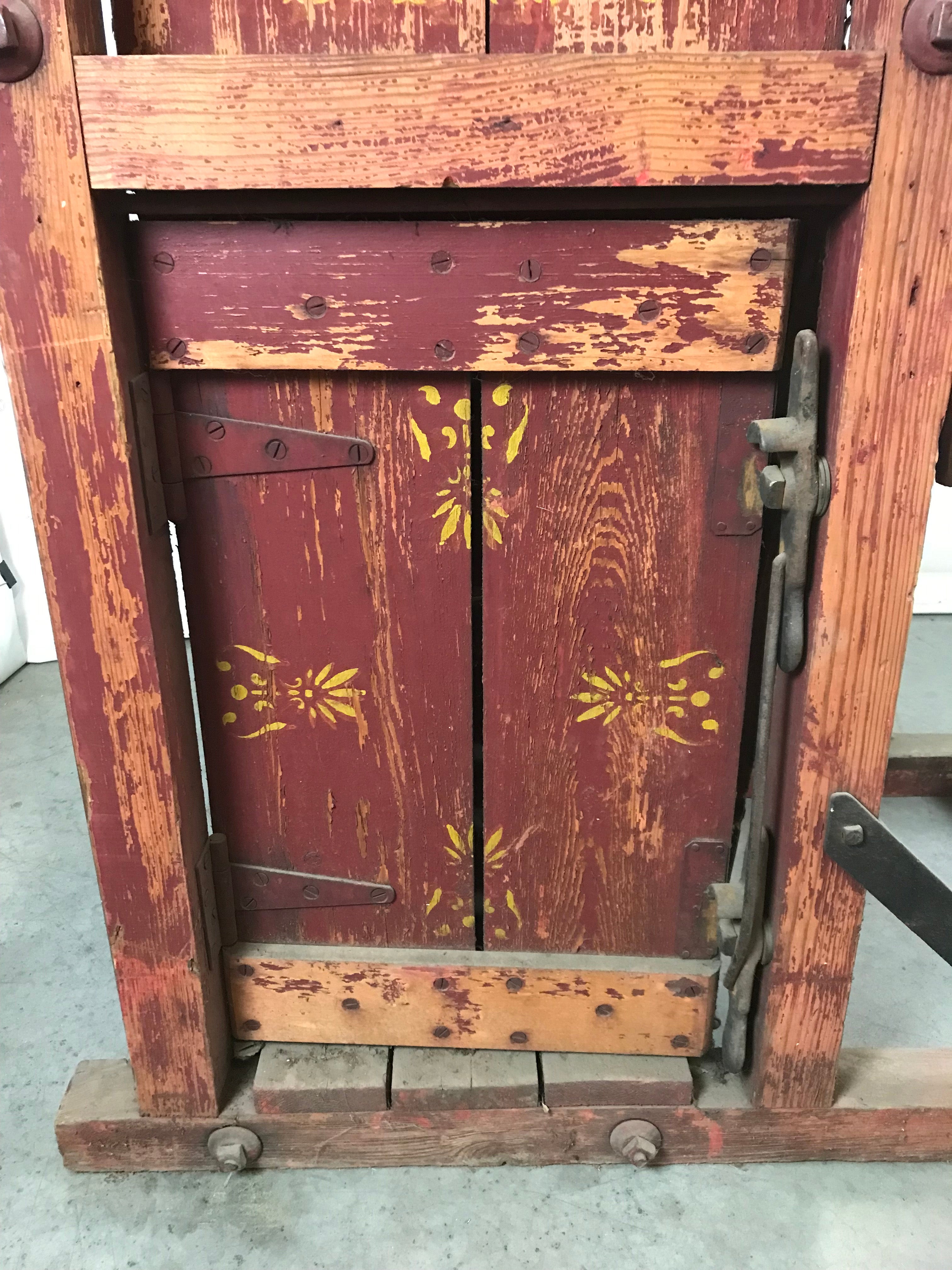 Antique The Wolverine Paper Baler