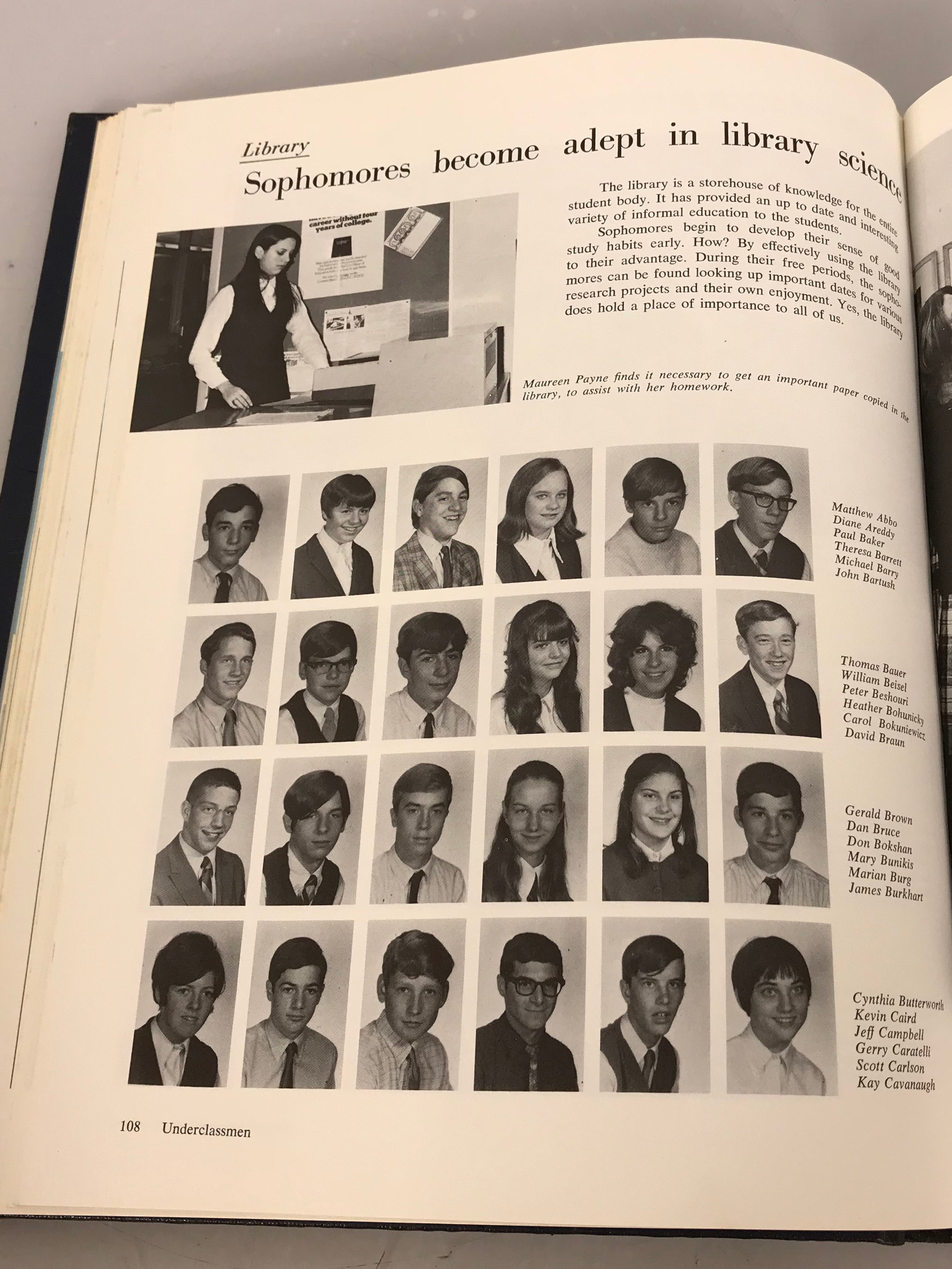 1970 Shrine High School Yearbook Royal Oak Michigan