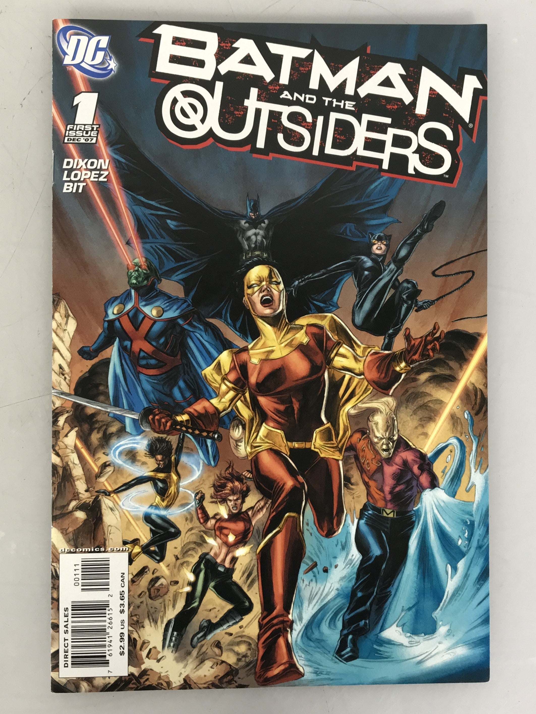 Batman and The Outsiders 1-5 2007-2008