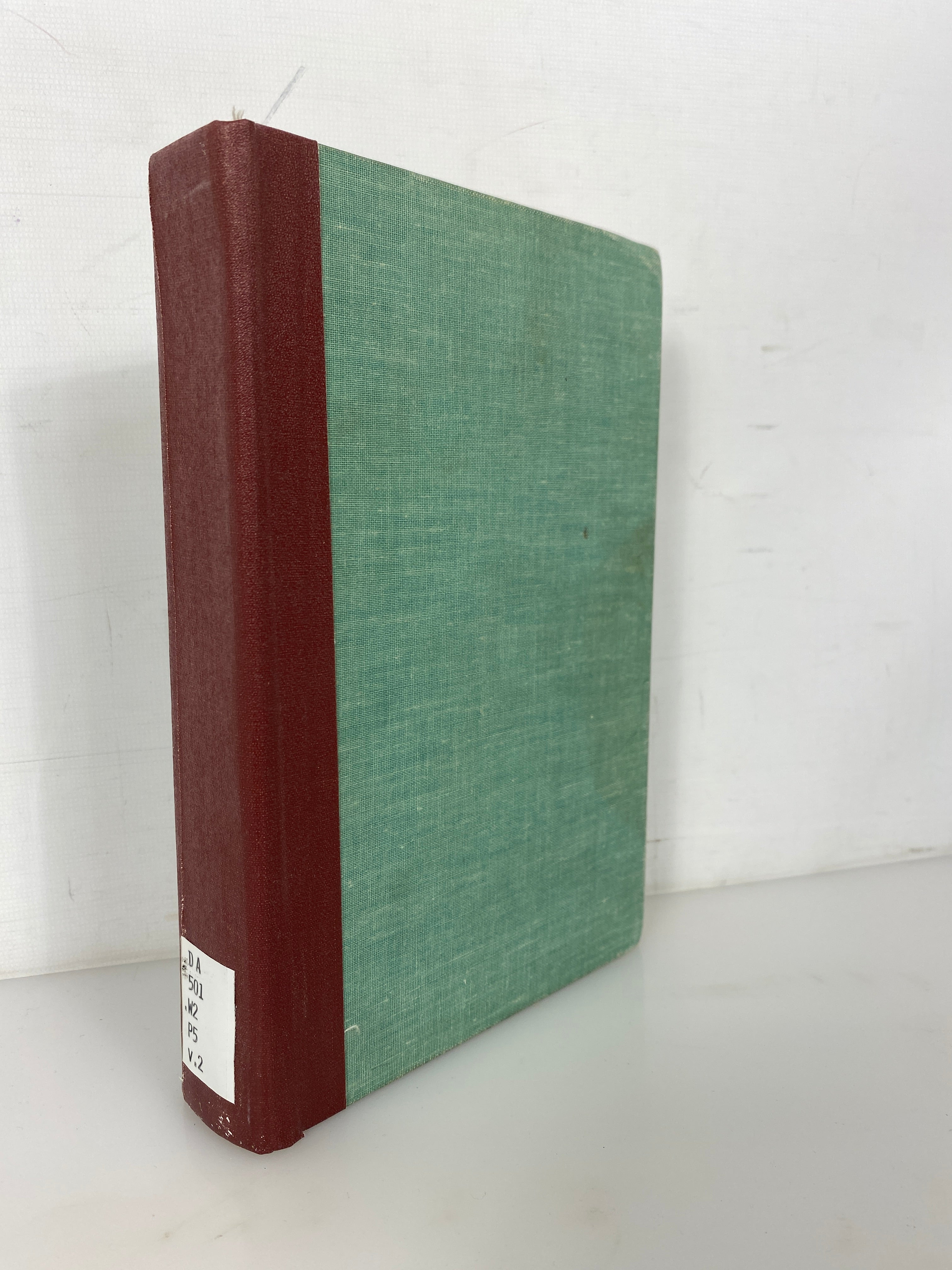 Sir Robert Walpole The King's Minister by J.H. Plumb 1961 1st Ed Ex-Library HC
