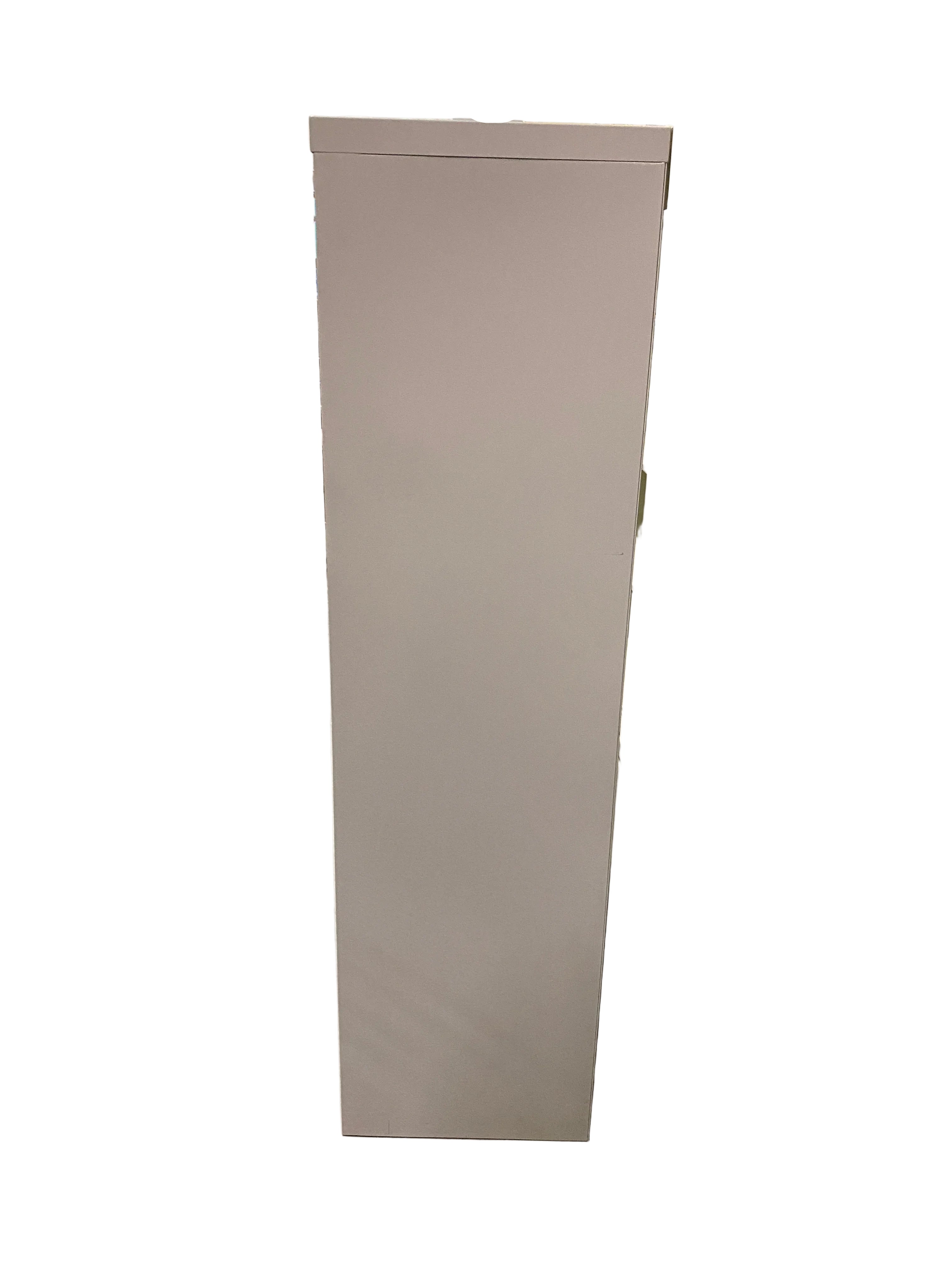 4 Tier Light Grey Adjustable Metal Shelf