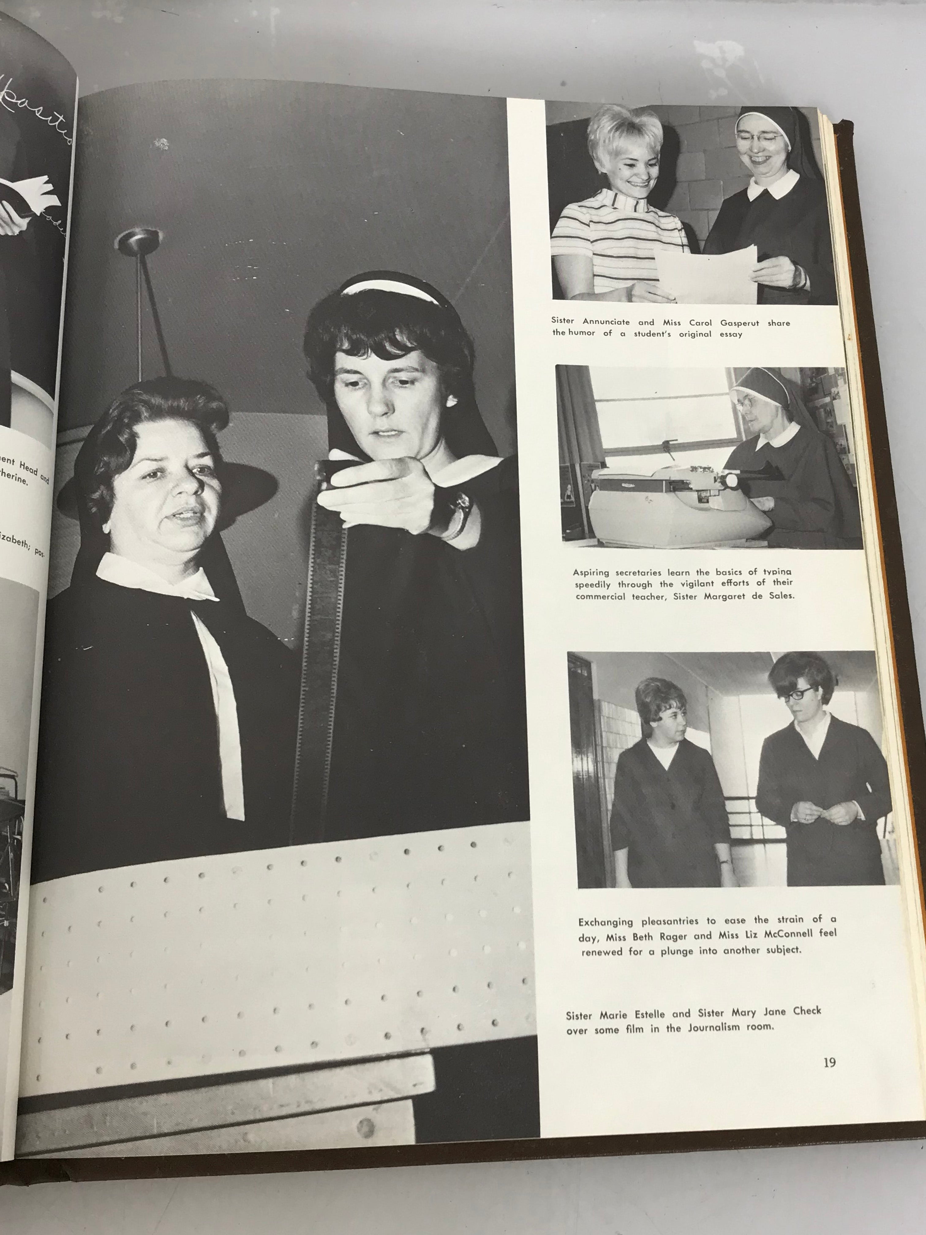 1969 Shrine High School Yearbook Royal Oak Michigan