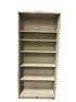 Borroughs Tan 6 Tier Adjustable Metal Shelves