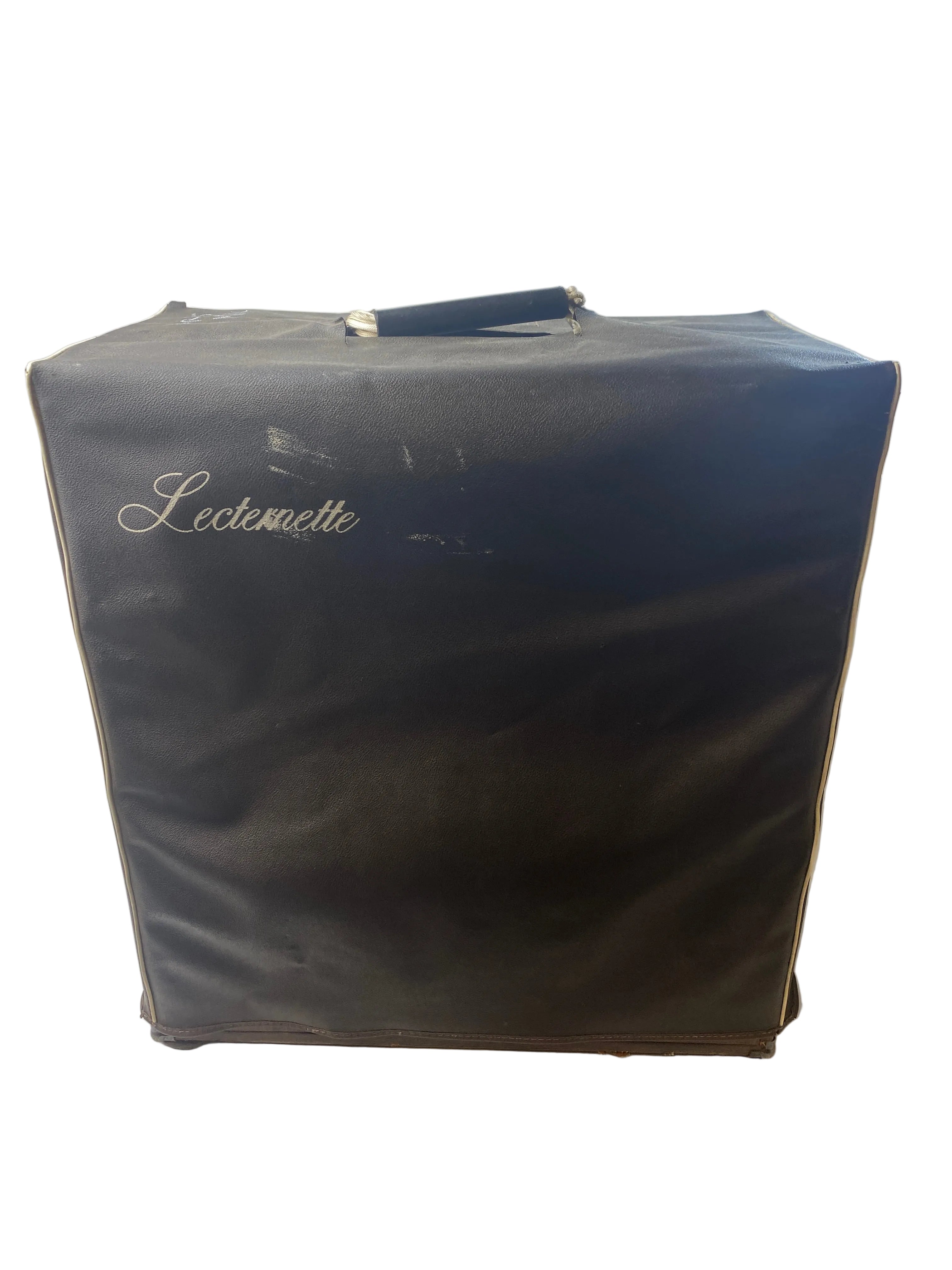 Lecternette Model 3010A Vintage Portable Mic PA Sound System *Tested, no mic*