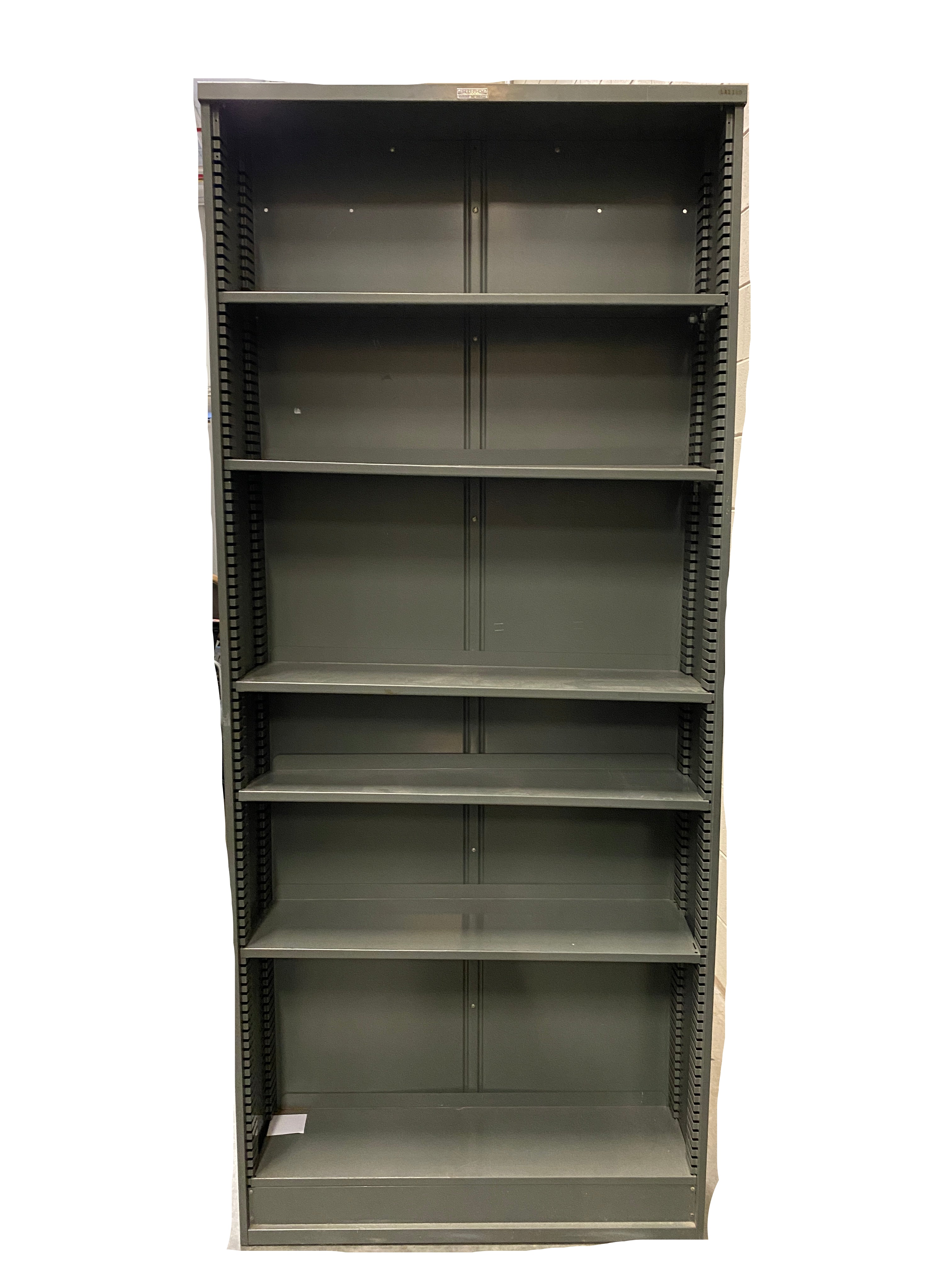 Borroughs Dark Grey 6 Tier Adjustable Metal Shelves