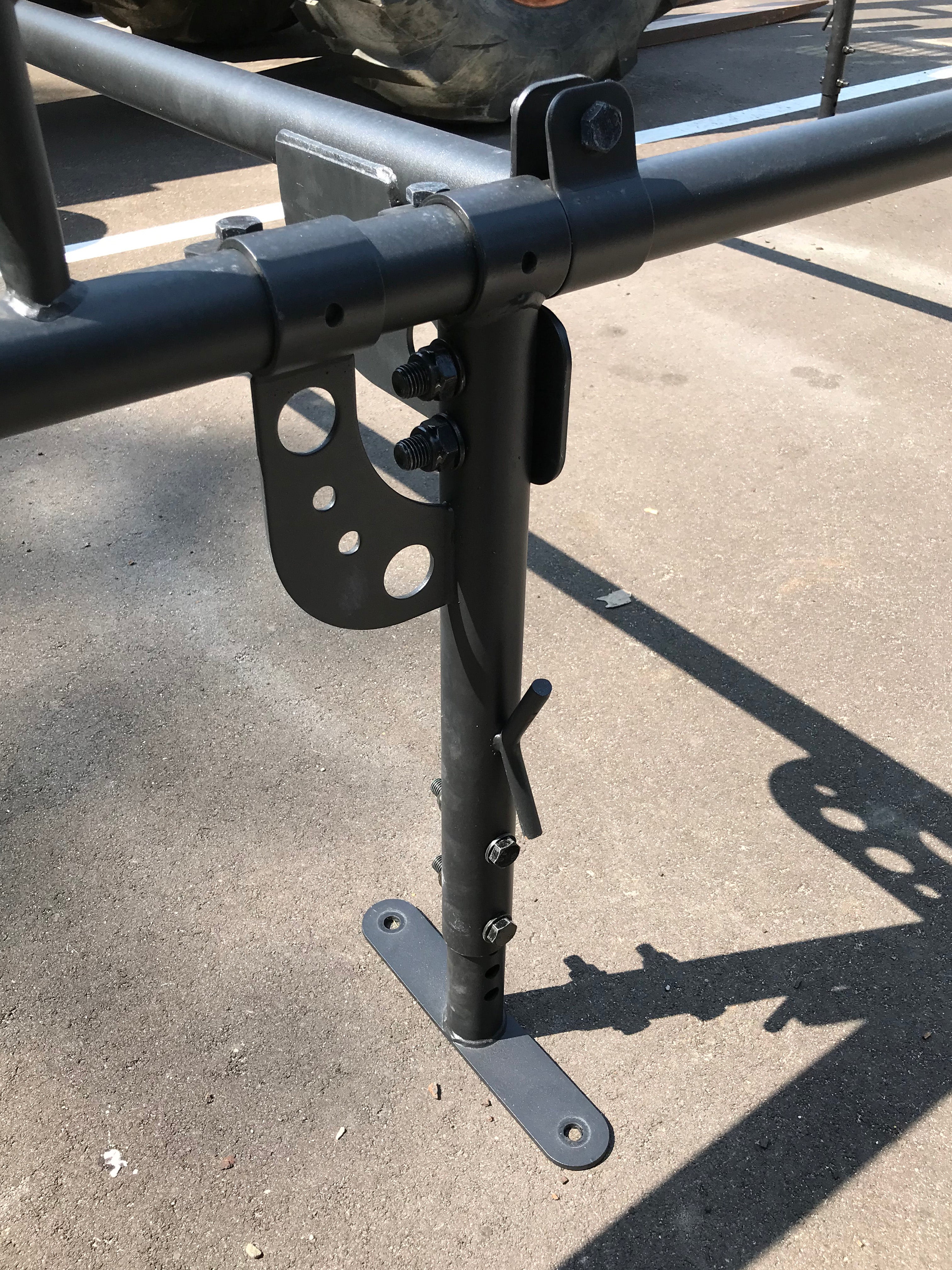 Buyers 14' Black Metal Ladder Rack