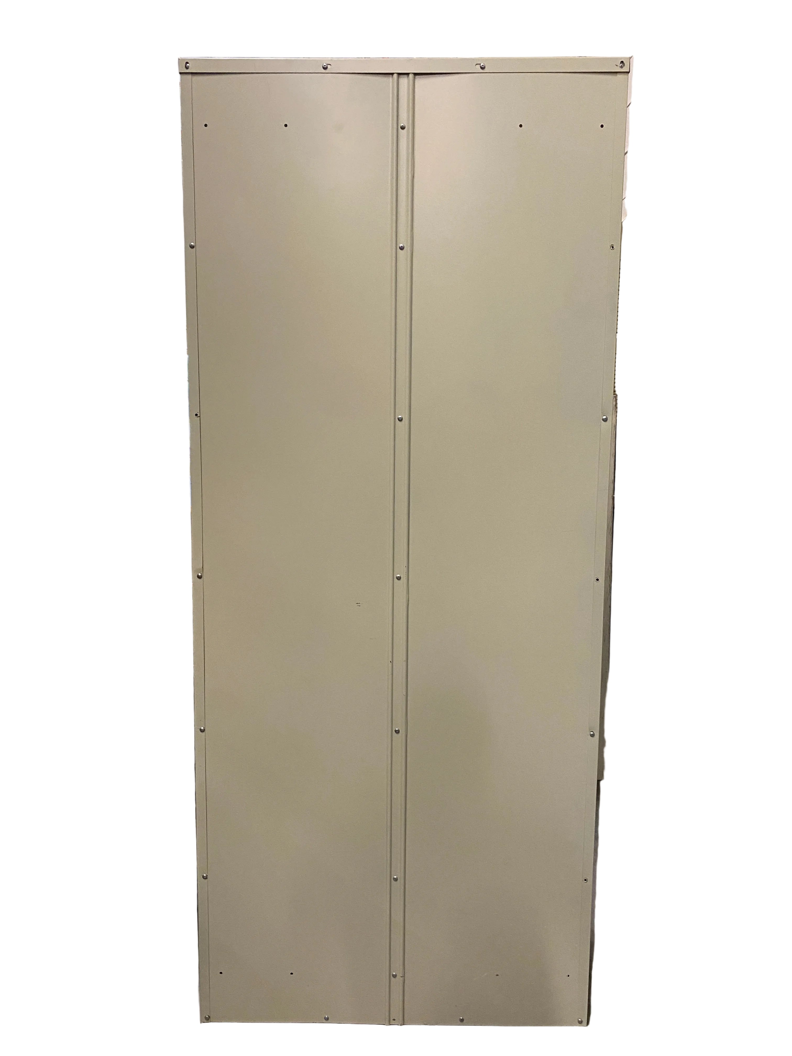 Borroughs Light Tan 5 Tier Adjustable Metal Shelves