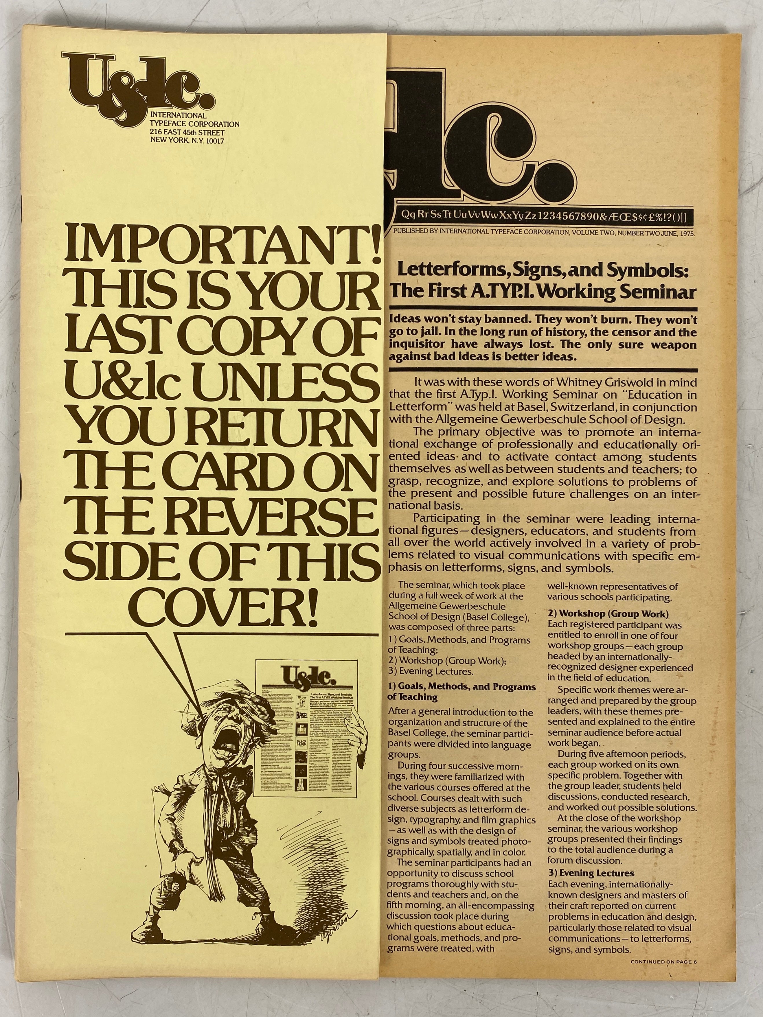 Lot of 4 Upper and Lower Case Magazine (1975) Complete