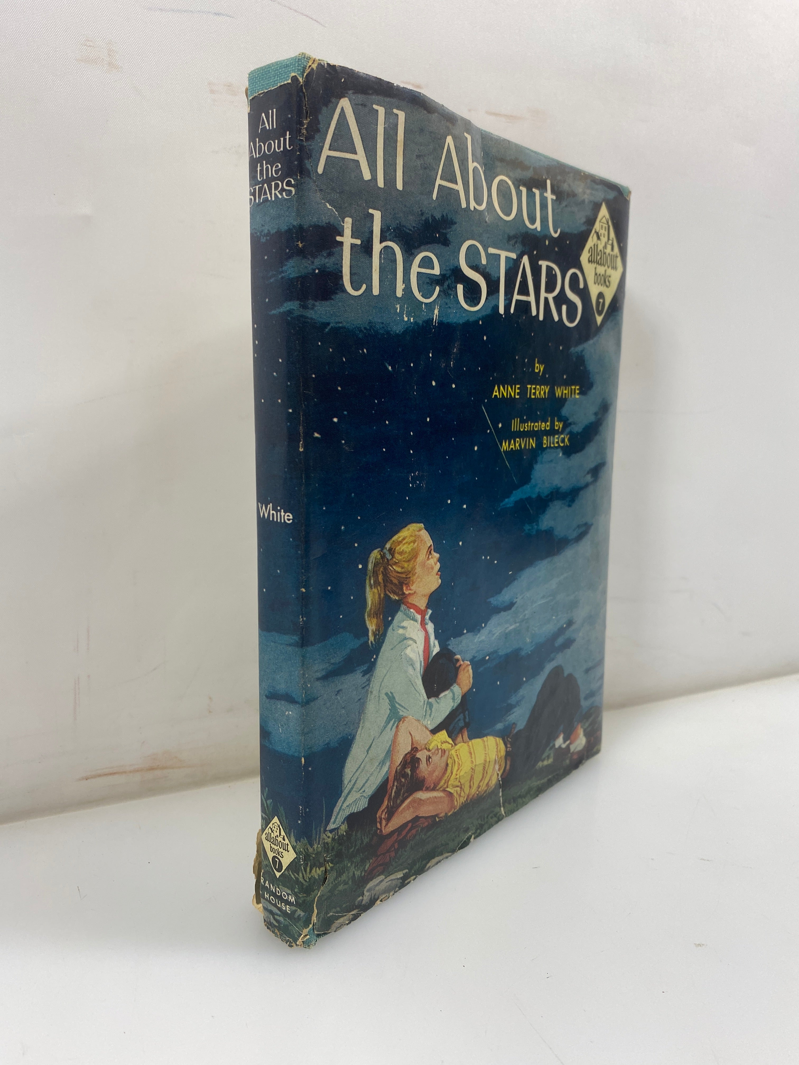 All About the Stars Anne Terry White Random House 1954 HCDJ