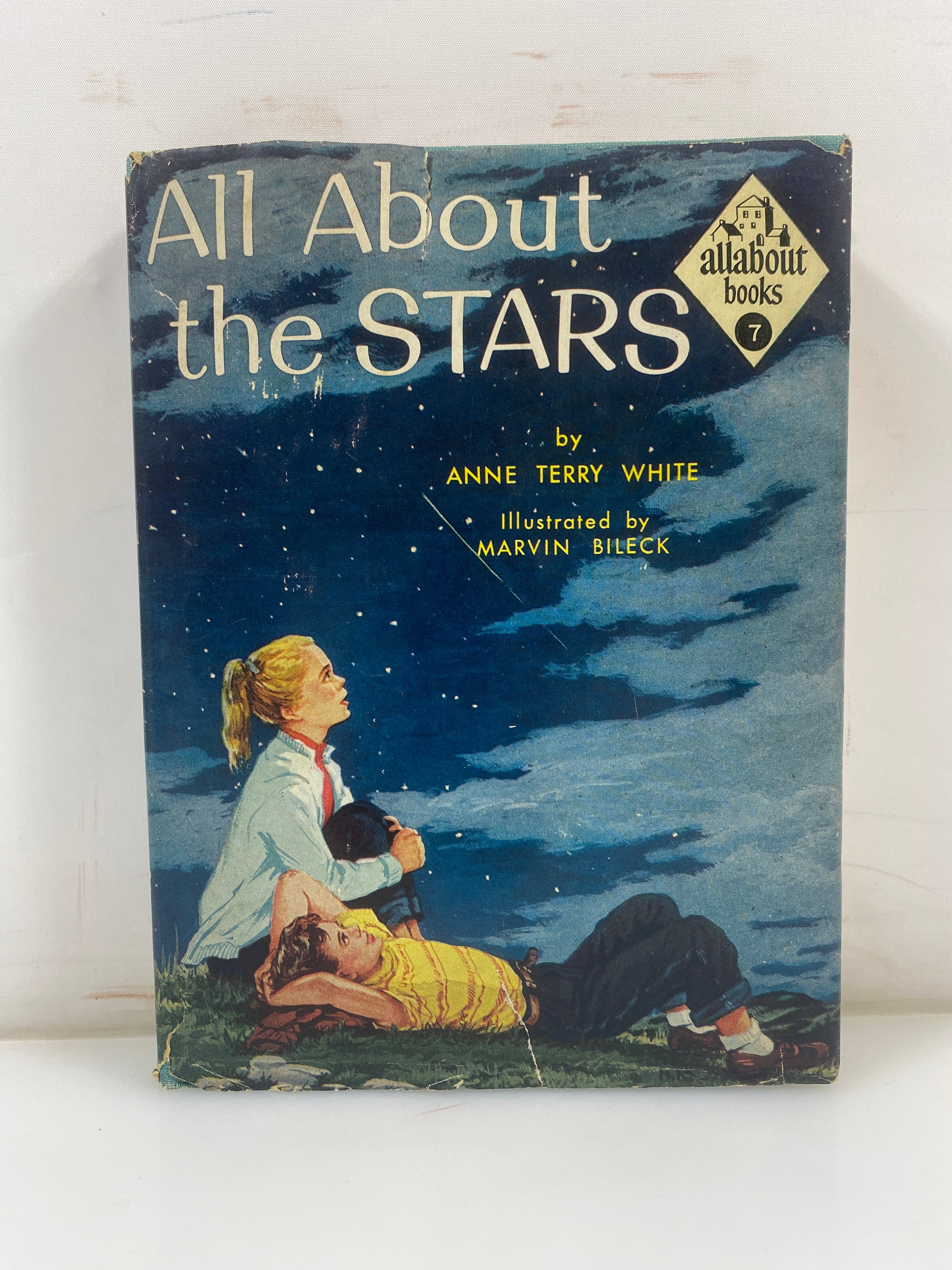 All About the Stars Anne Terry White Random House 1954 HCDJ