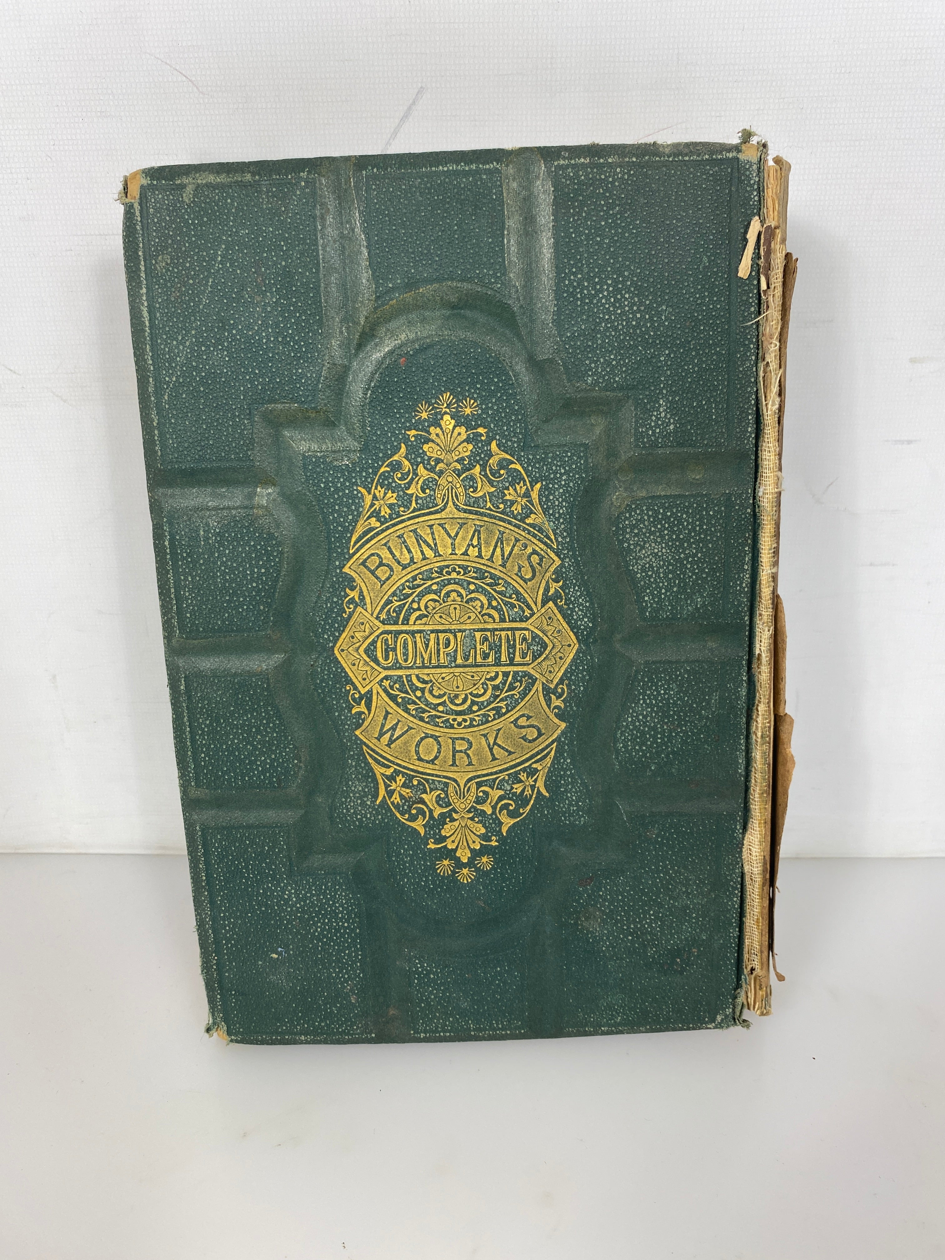 Complete Works of John Bunyan 1873 Illustrated Edition Antique HC