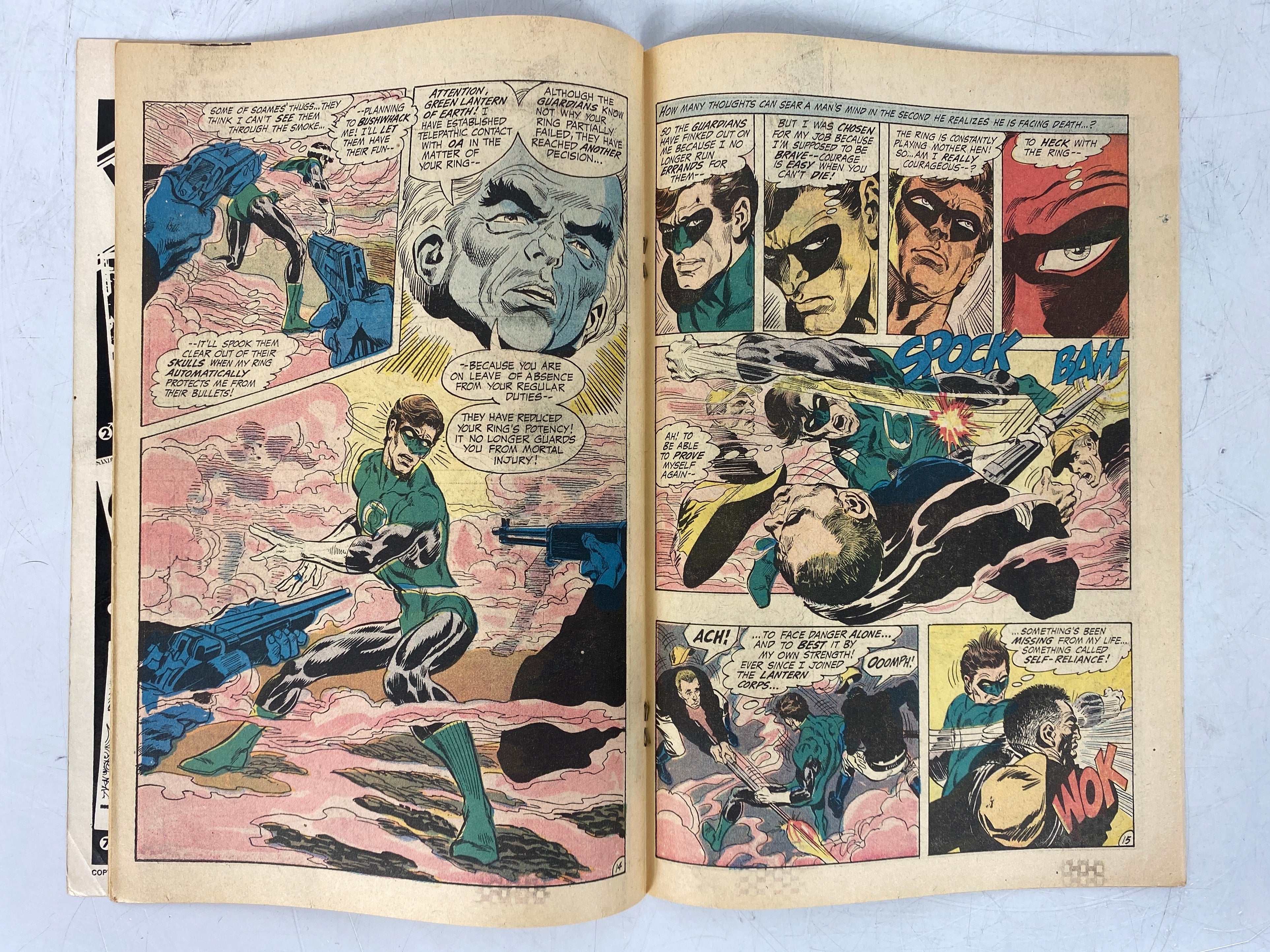 Green Lantern, Green Arrow #77 (1970) Neal Adams Cover