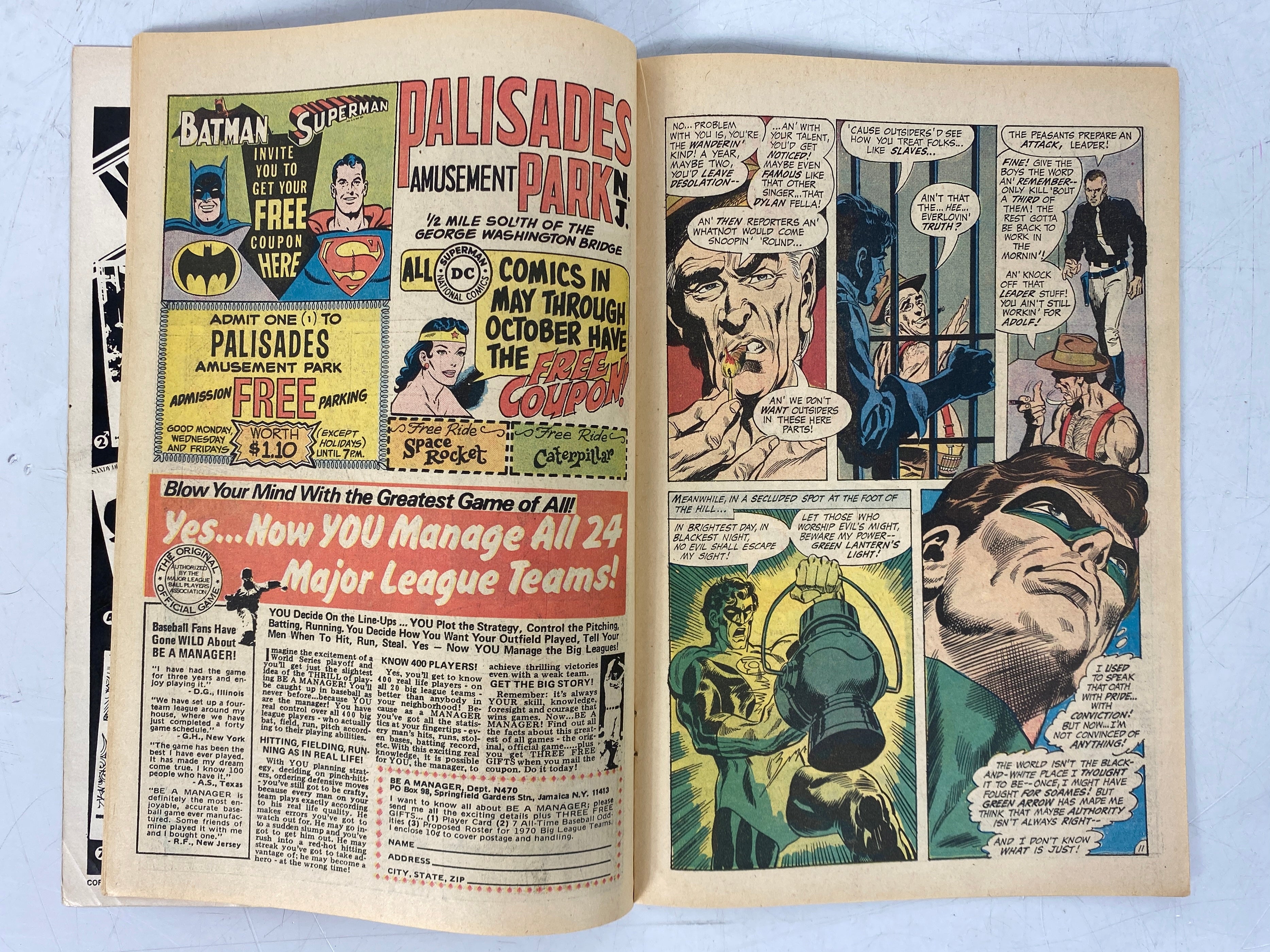 Green Lantern, Green Arrow #77 (1970) Neal Adams Cover