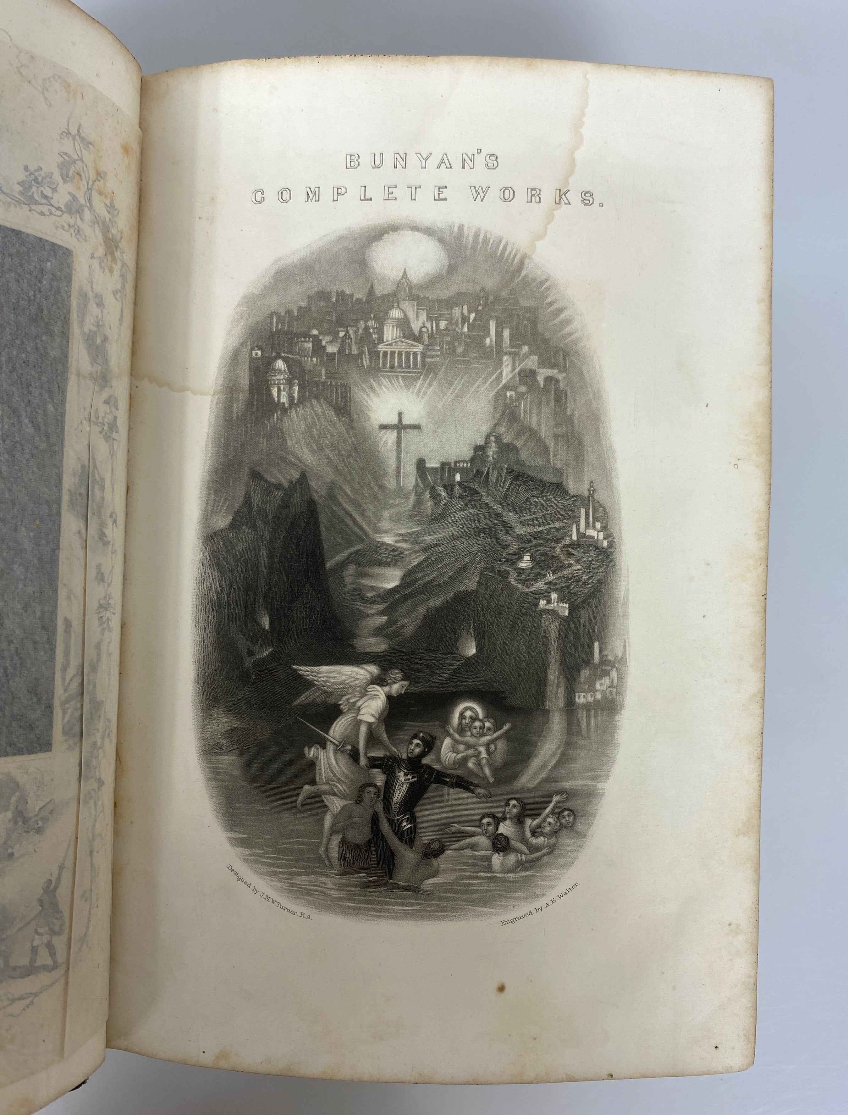 Complete Works of John Bunyan 1873 Illustrated Edition Antique HC