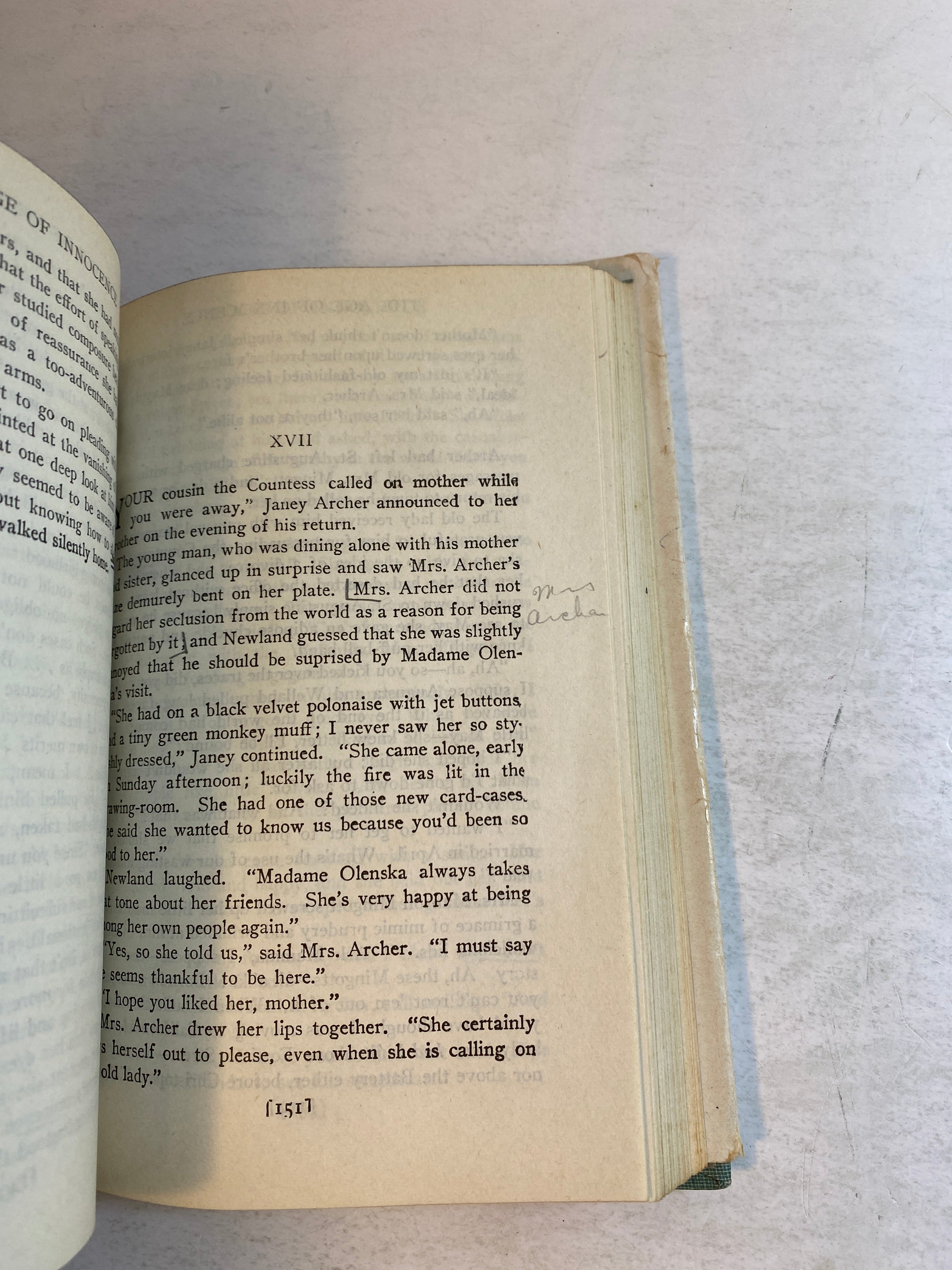 The Age of Innocence Edith Wharton HCDJ 1948