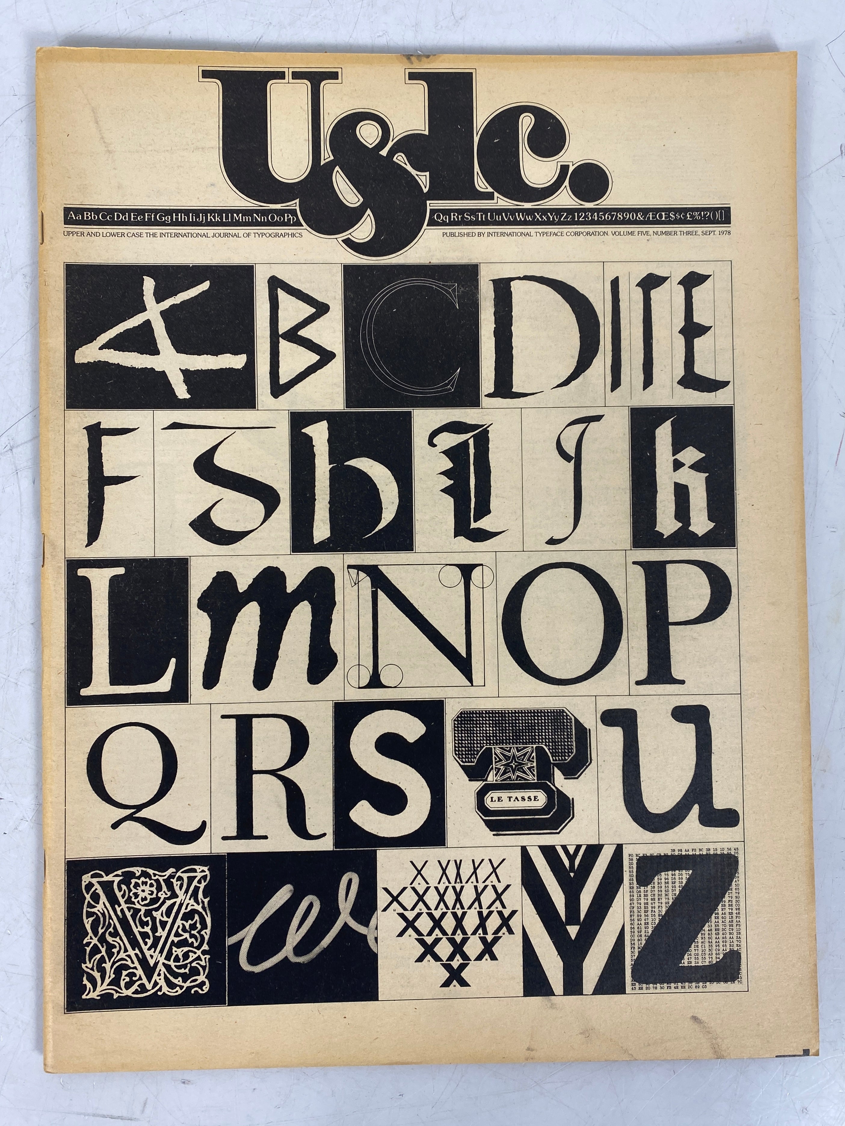 Lot of 4 Upper and Lower Case Magazine (1978) Complete