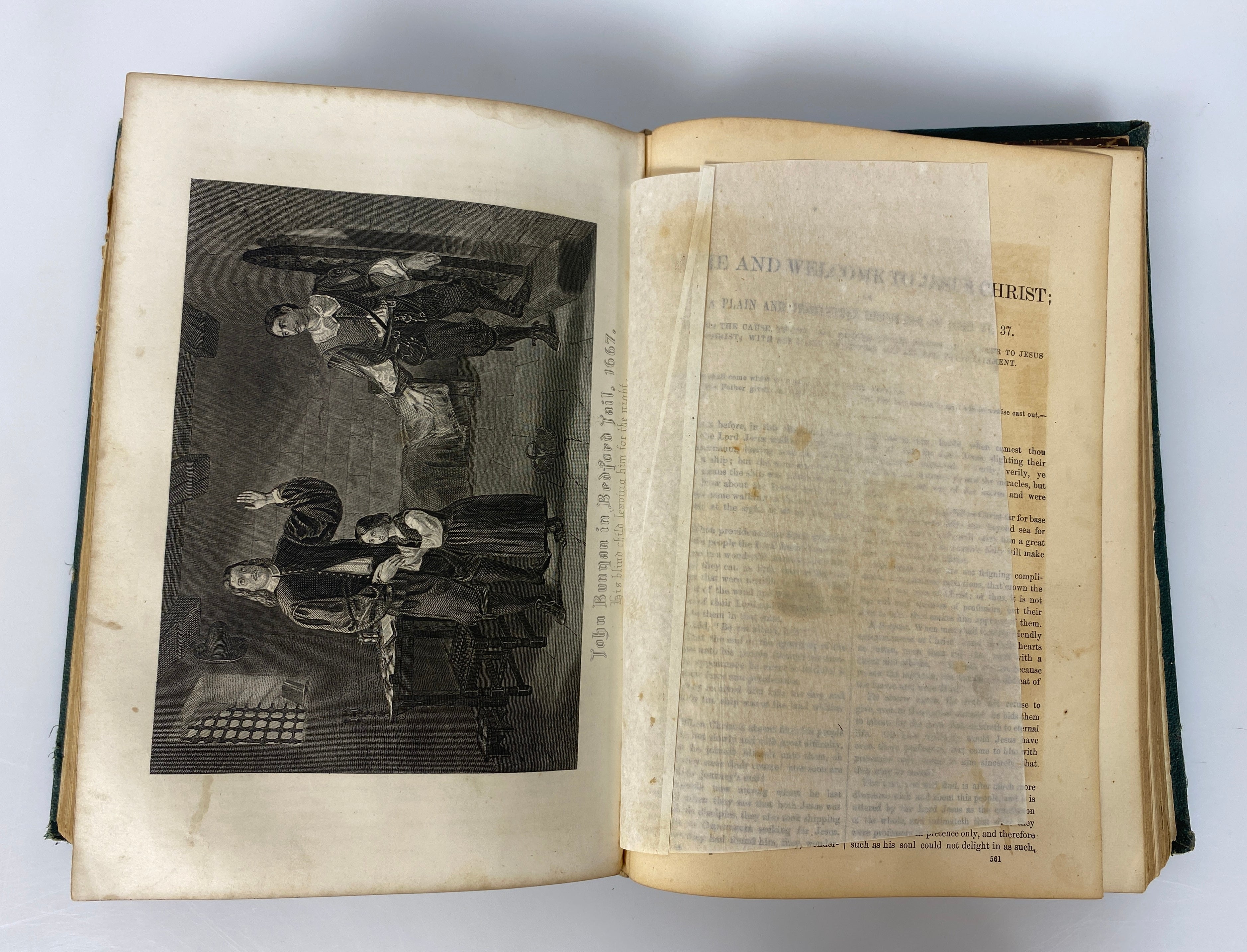 Complete Works of John Bunyan 1873 Illustrated Edition Antique HC