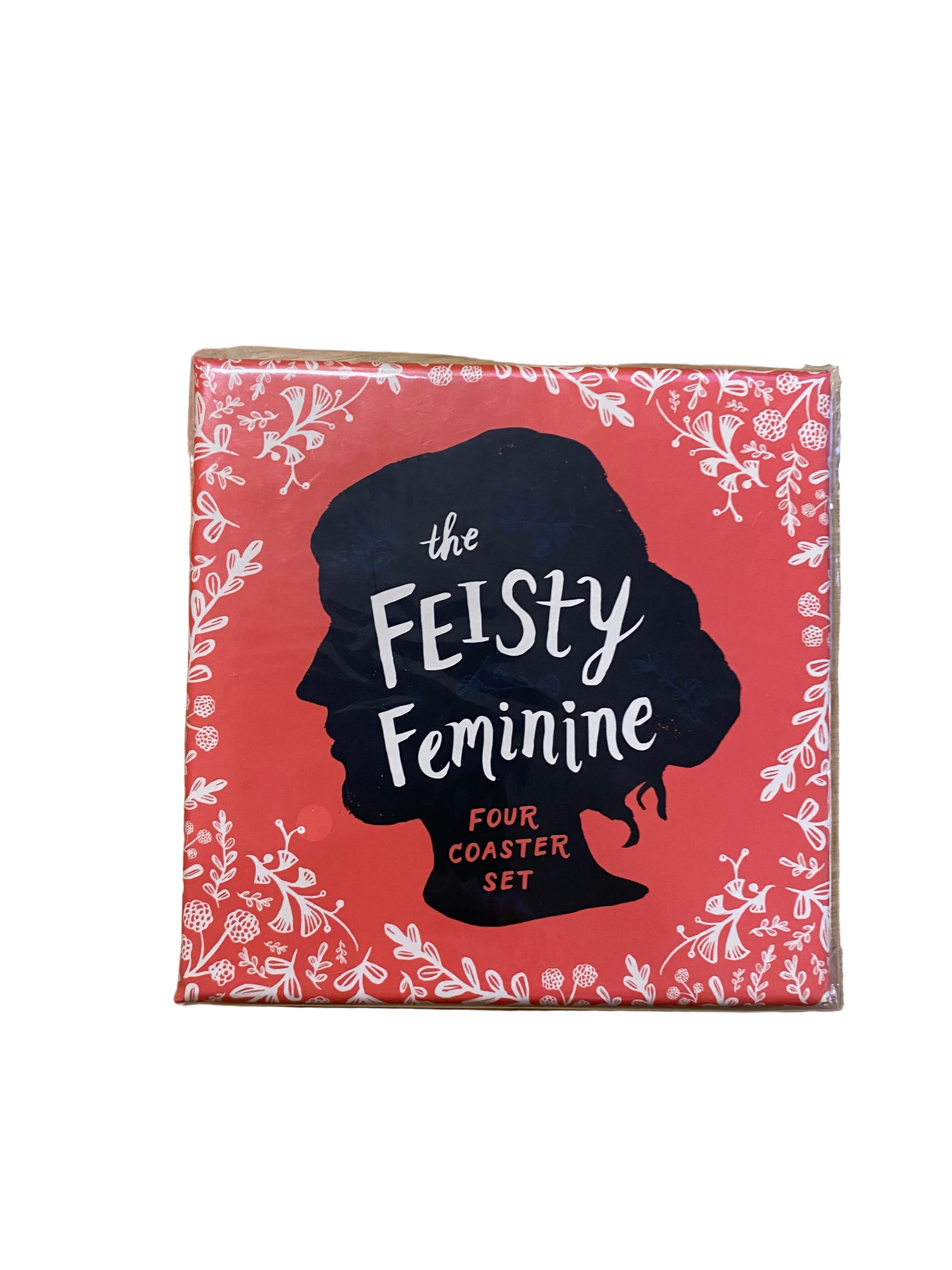 The Feisty Feminine Coasters Set of 4