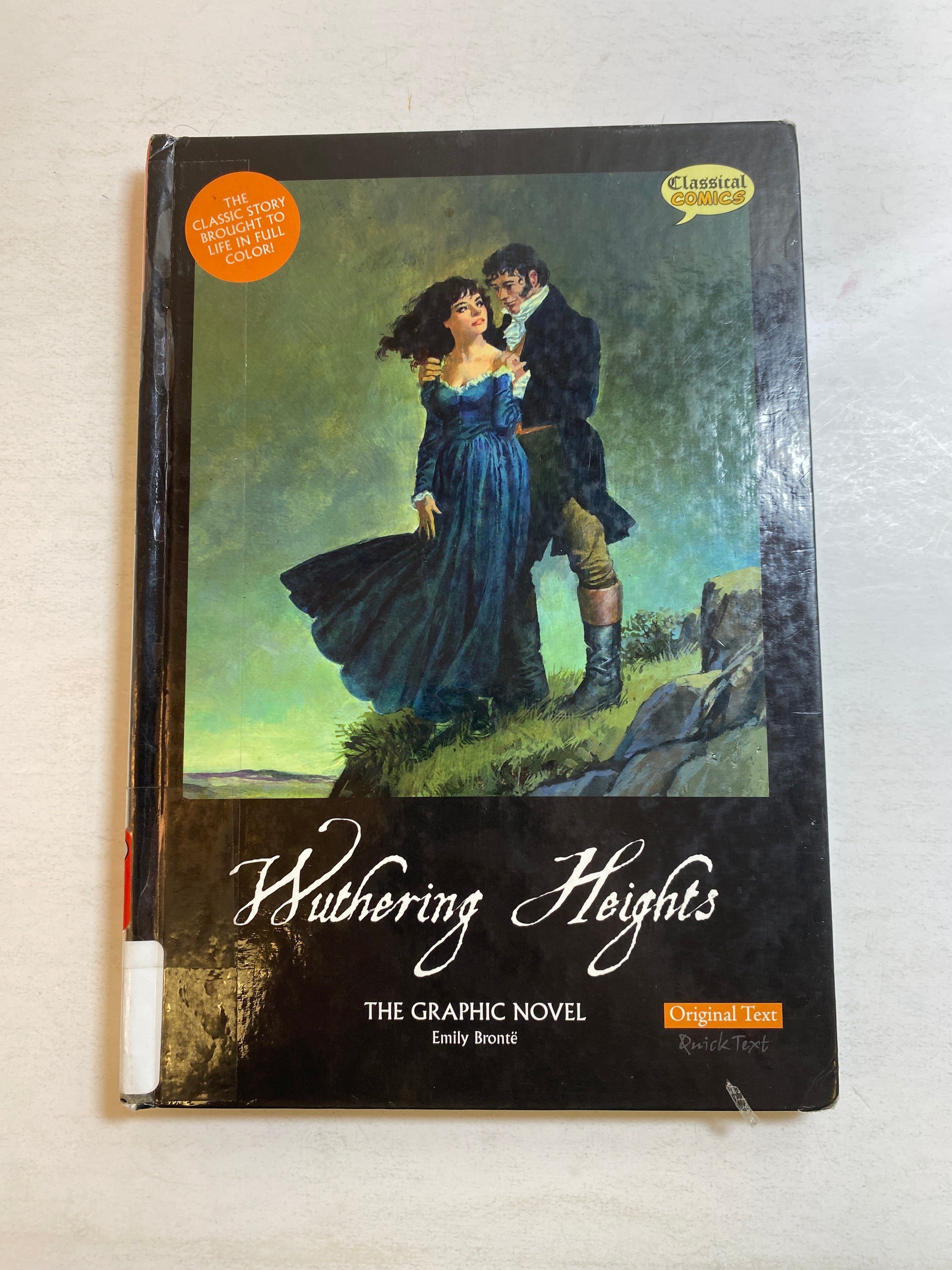 Wuthering Heights Graphic Novel Emily Bronte 2011 HC