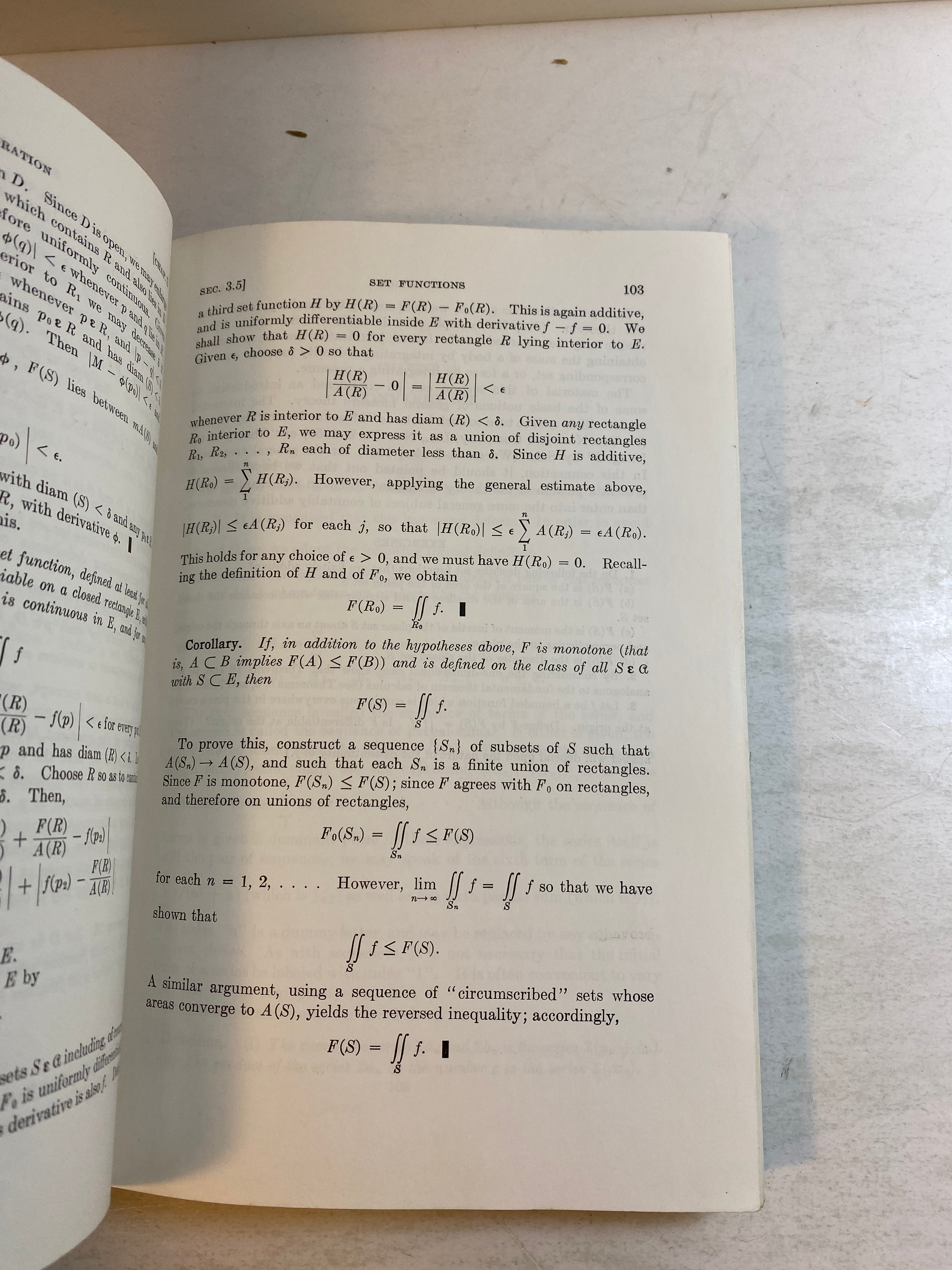 Advanced Calculus R. Creighton Buck 1956 HC