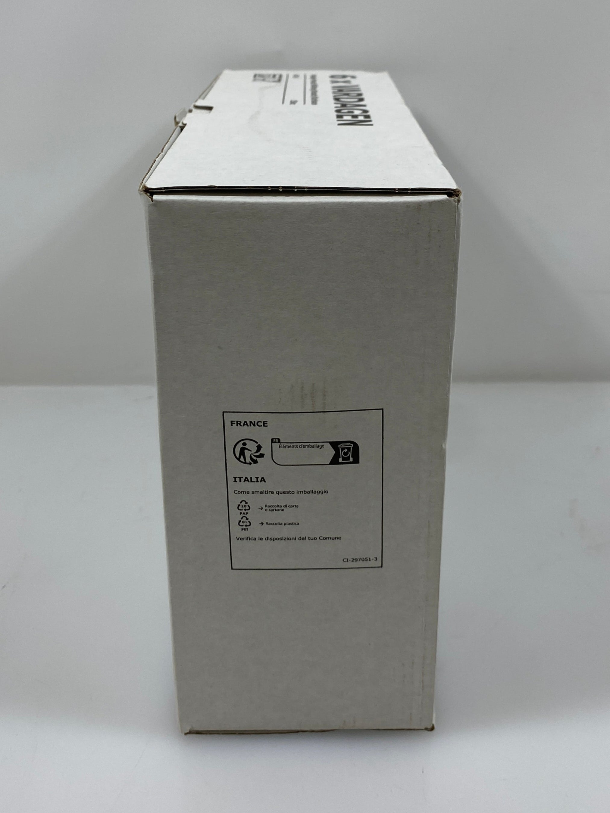 Ikea Vardagen 6 Pack of Glass Tumblers *New*