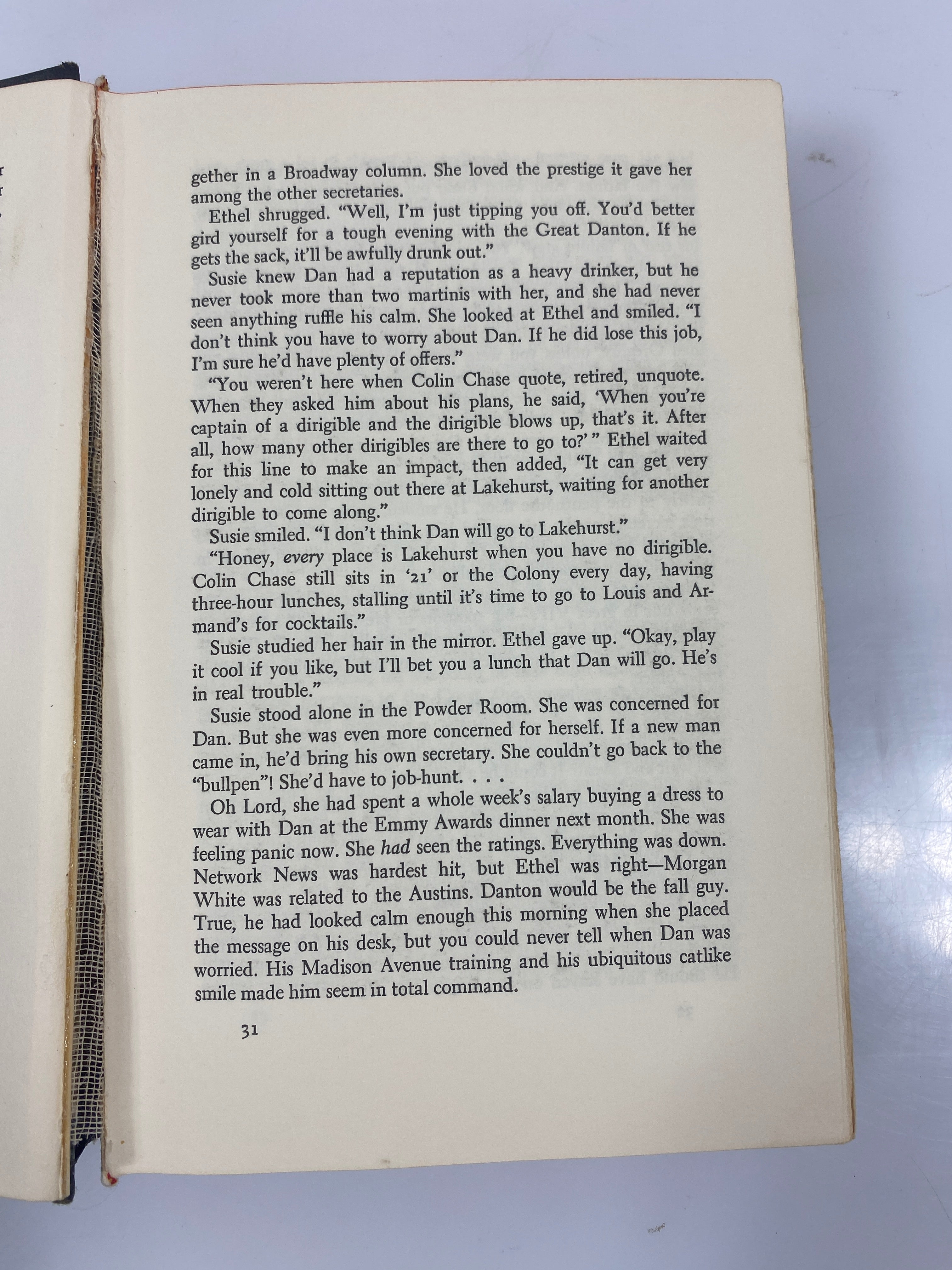 The Love Machine by Susann Simon & Schuster 1969 HCDJ BCE