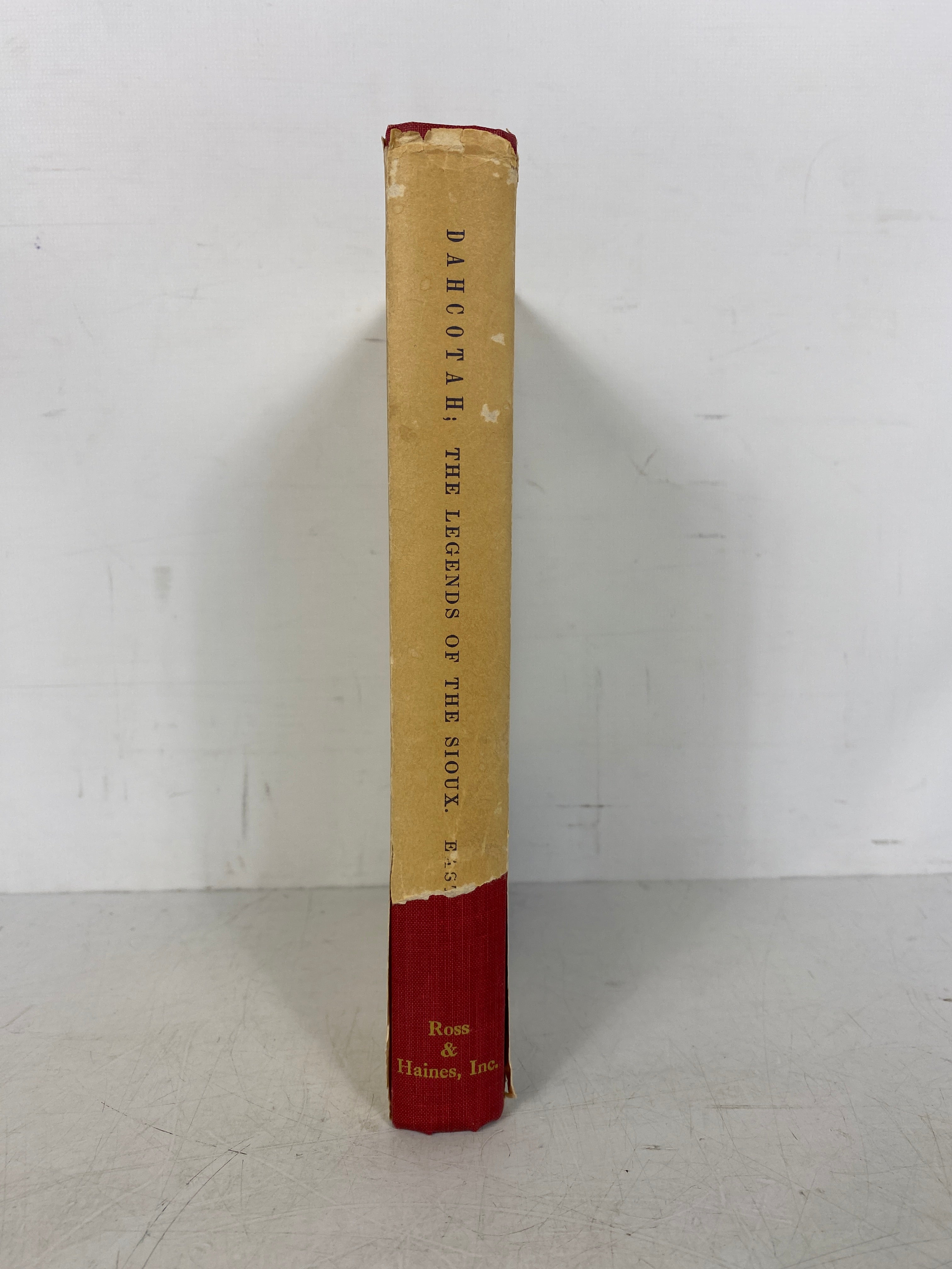 Dahcotah Life & Legends of the Sioux Mrs. Mary Eastman 1962 Reprint HC DJ