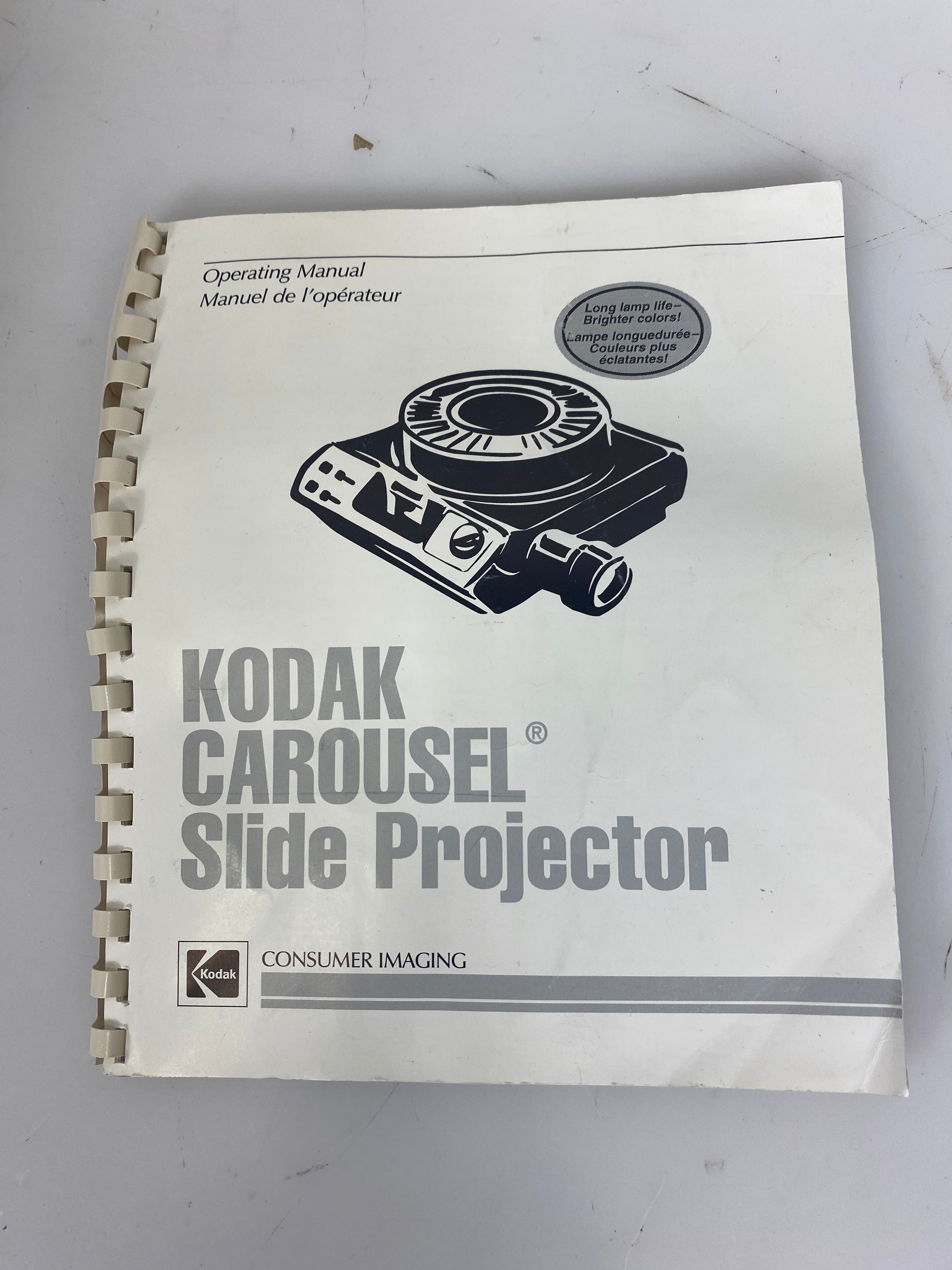Kodak 4600 Carousel Slide Projector w/ Case Slide Projection Lens