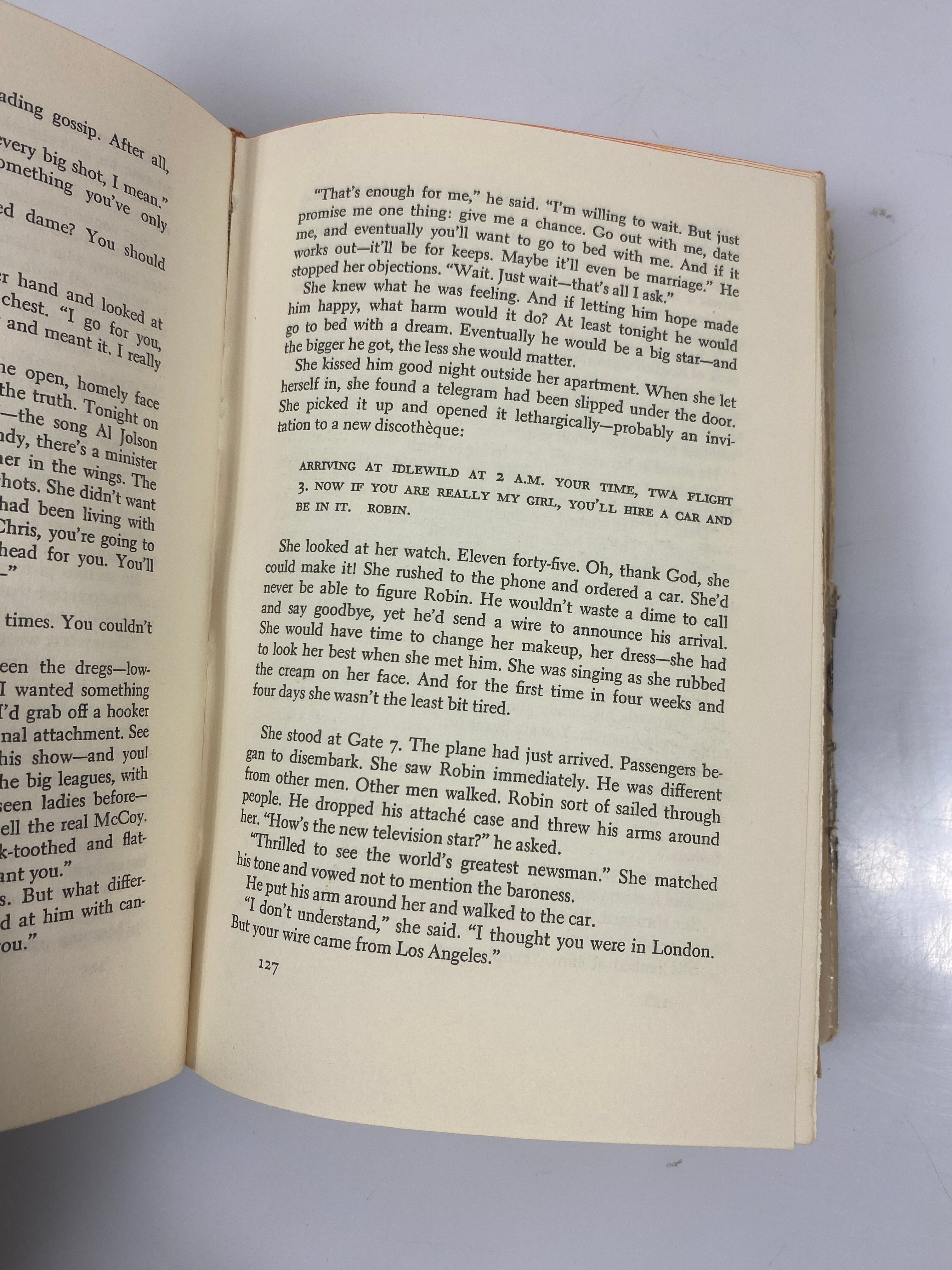 The Love Machine by Susann Simon & Schuster 1969 HCDJ BCE