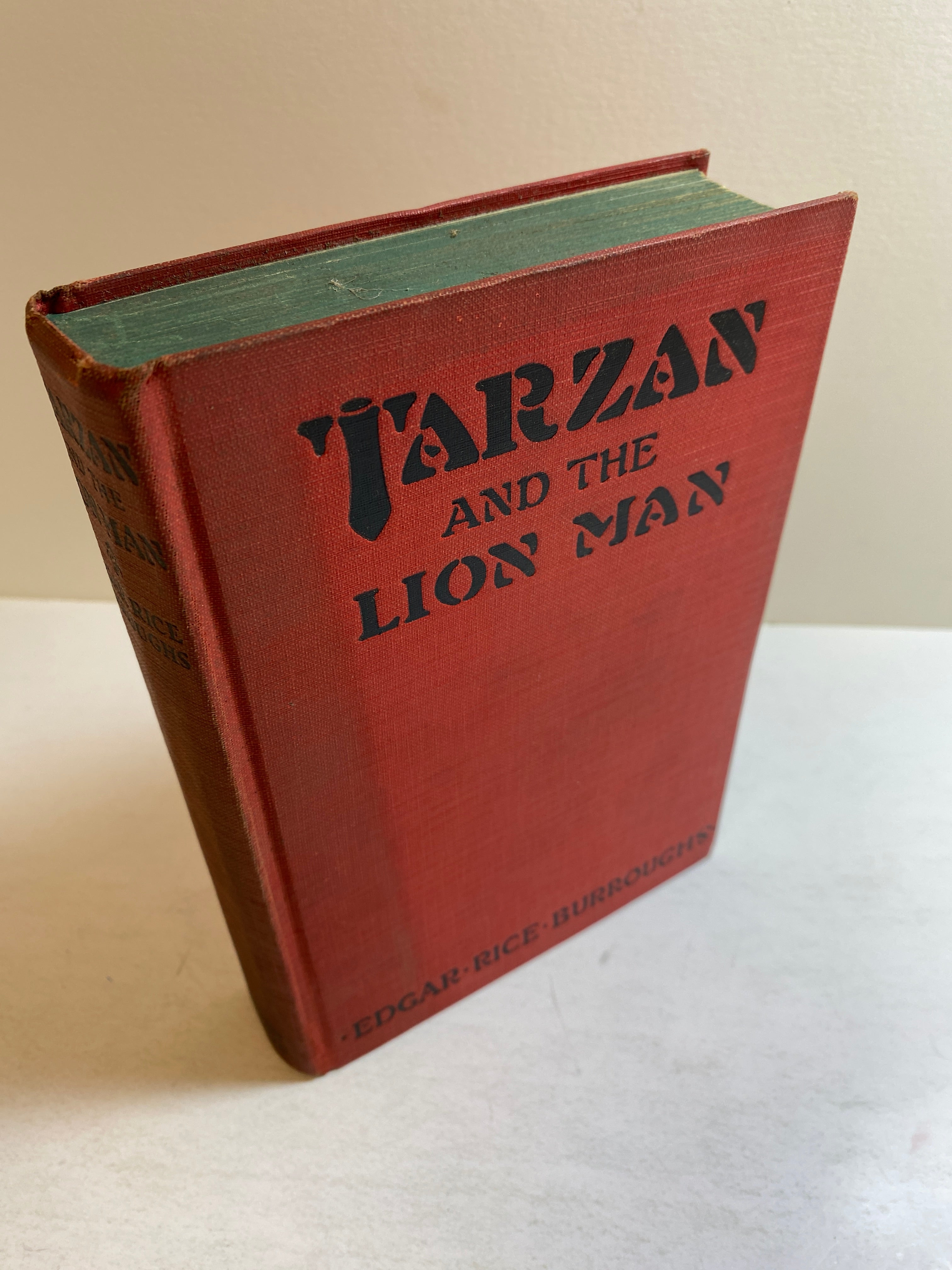 Tarzan and the Lion Man Edgar Rice Burroughs HC 1934