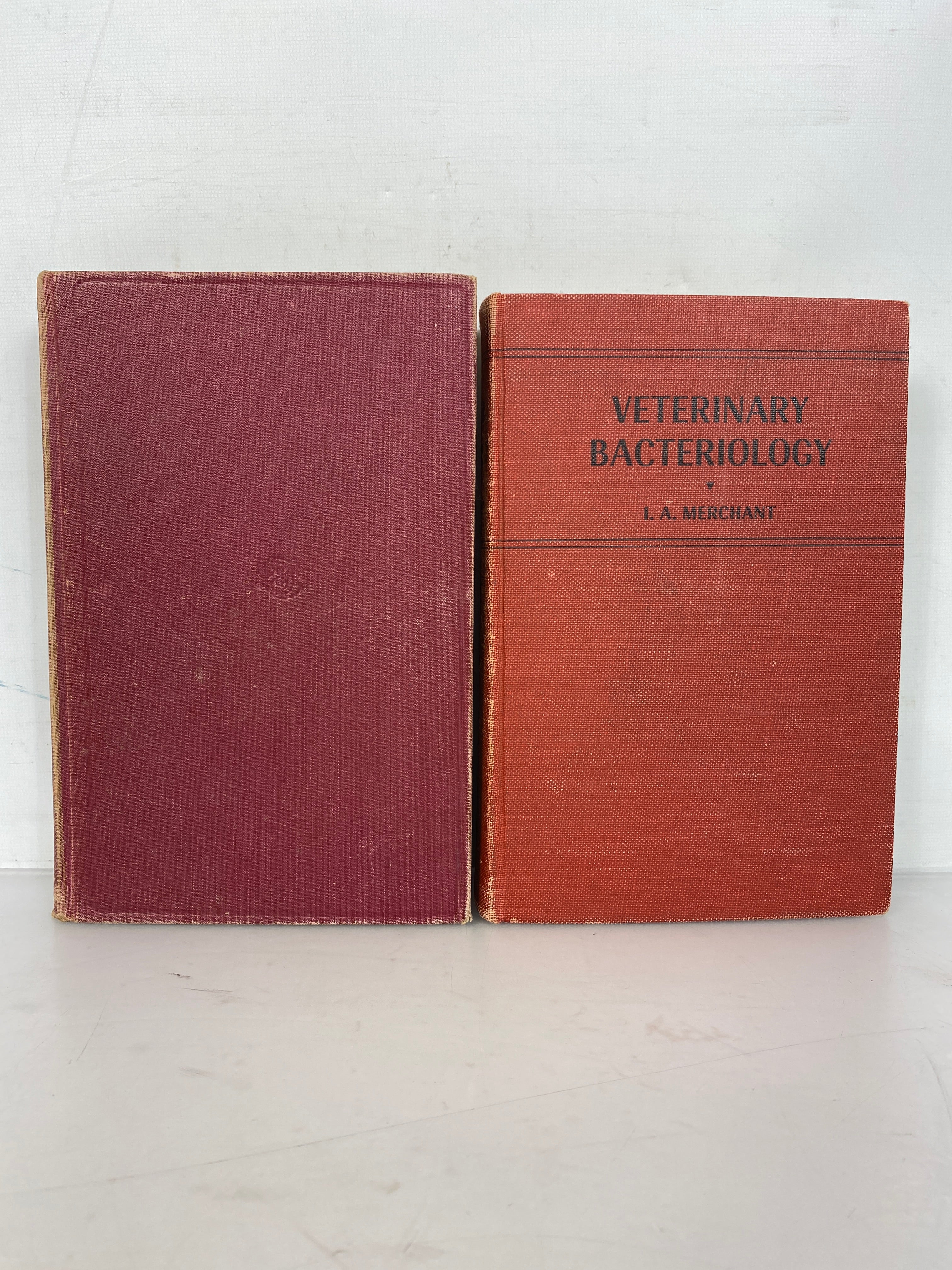 Lot of 2: Diseases of the Small Domestic Animals/Veterinary Bacteriology HC