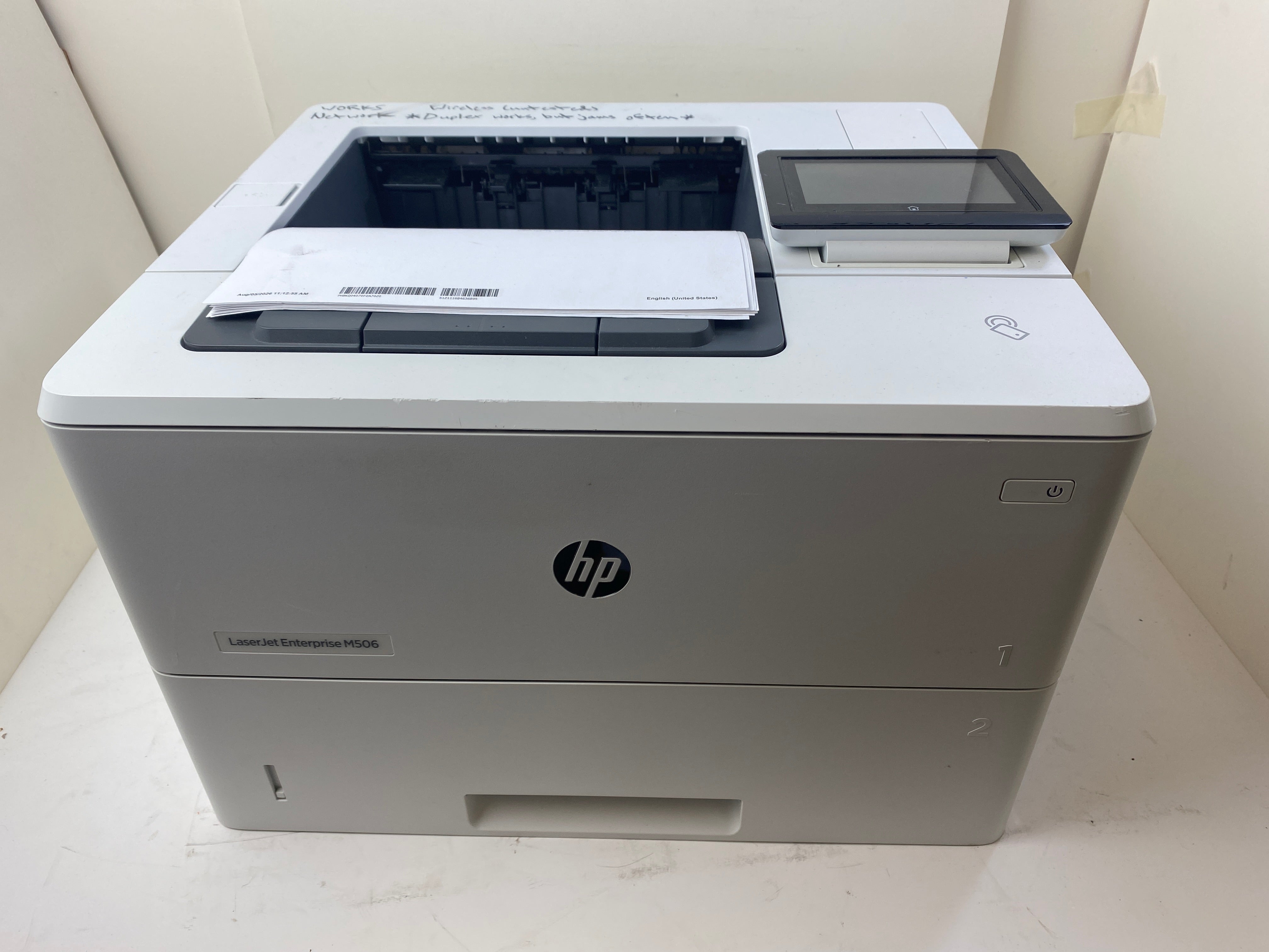 HP Color LaserJet Enterprise M506 Laser Printer