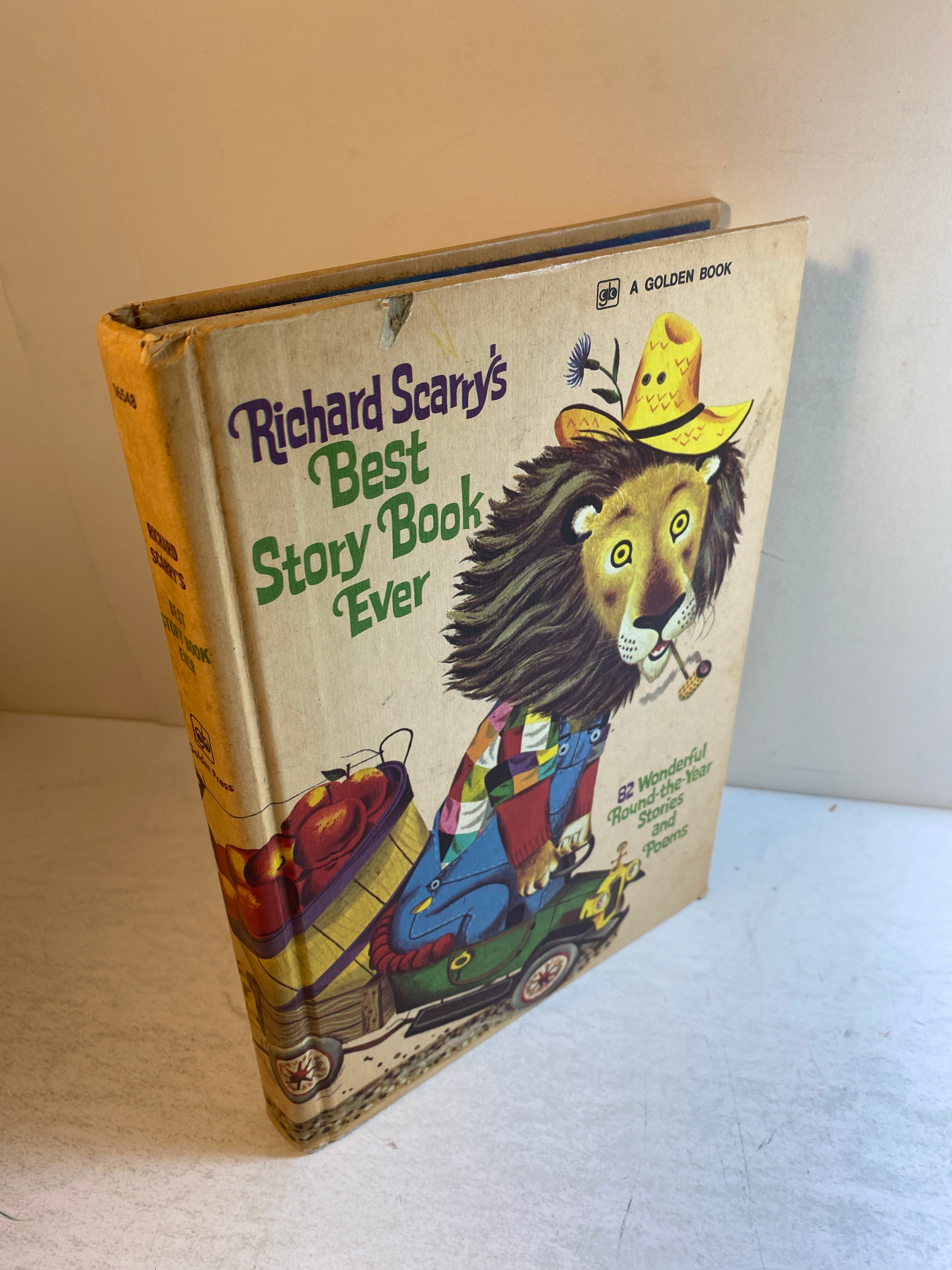 Richard Scarry's Best Story Book Ever HC 1973