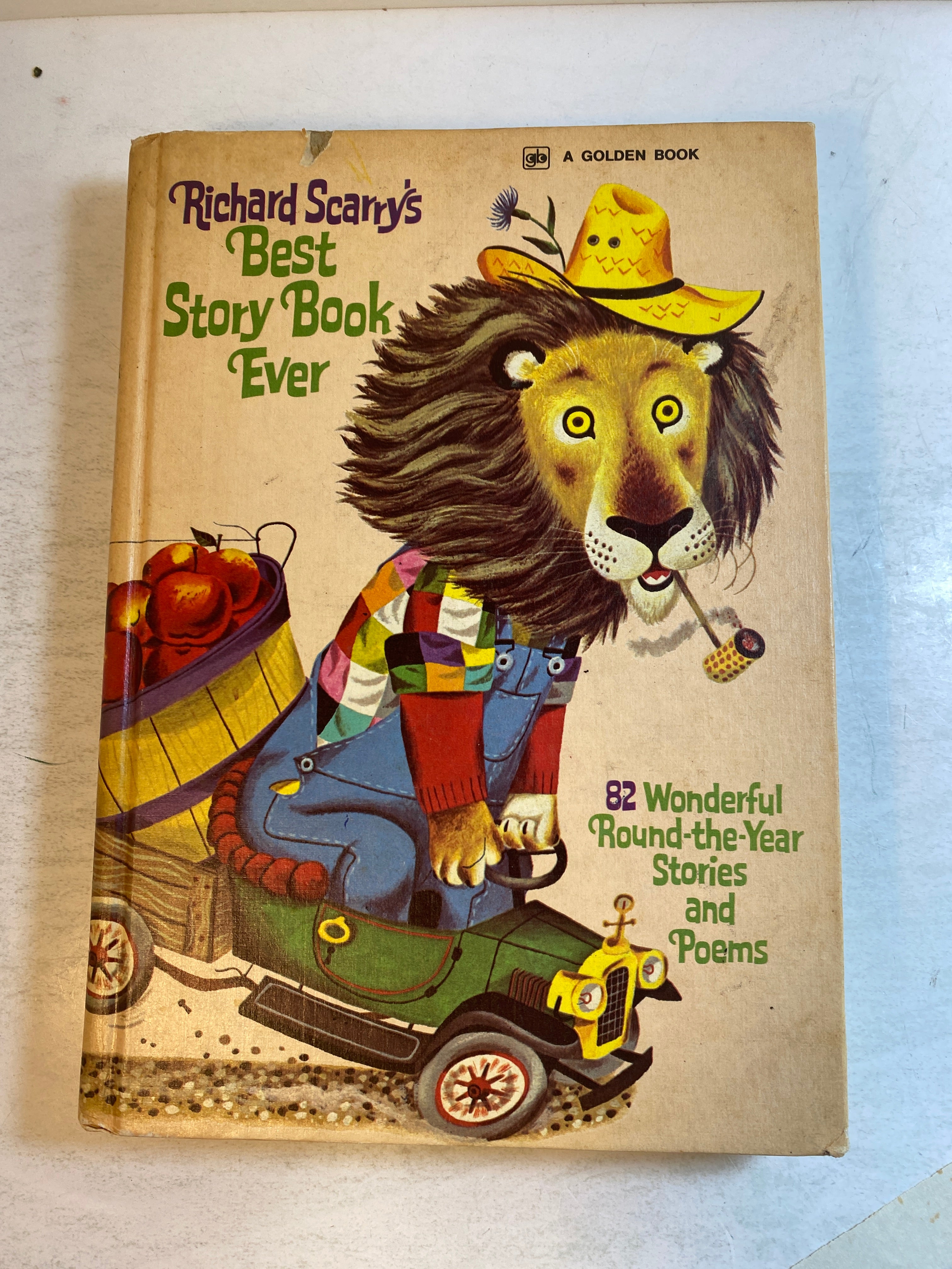 Richard Scarry's Best Story Book Ever HC 1973