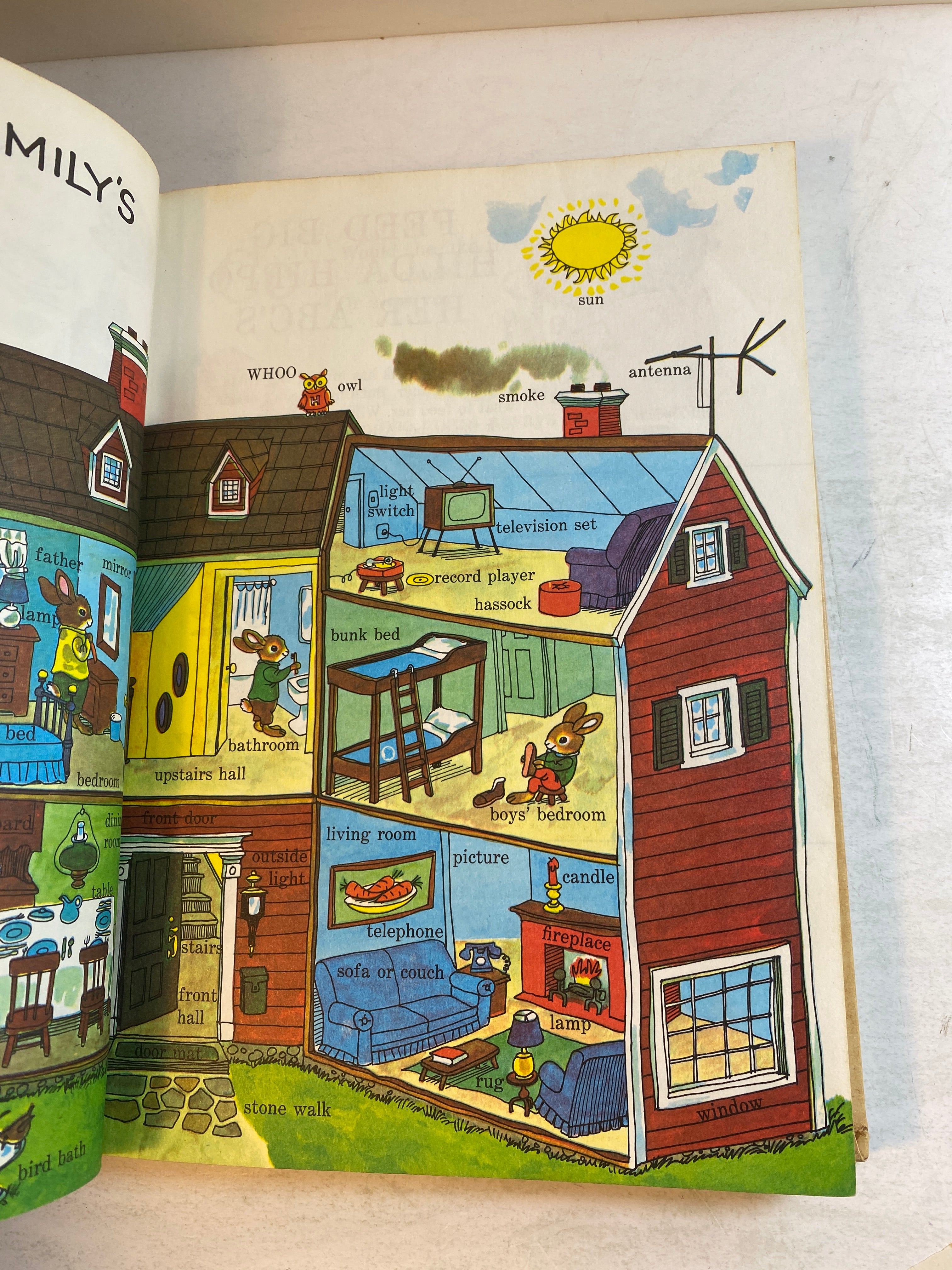 Richard Scarry's Best Story Book Ever HC 1973