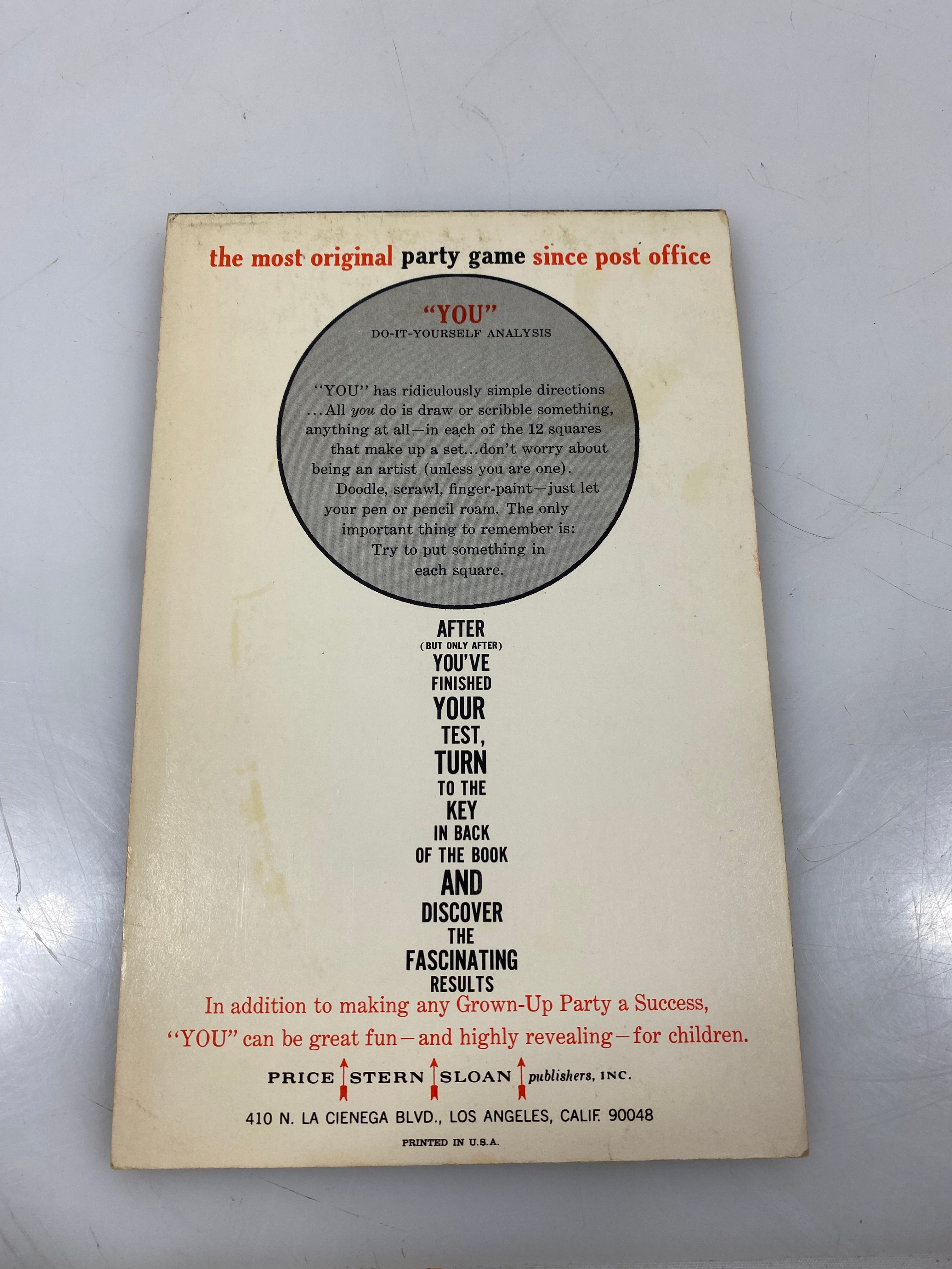 Vintage Personality Test Party Game