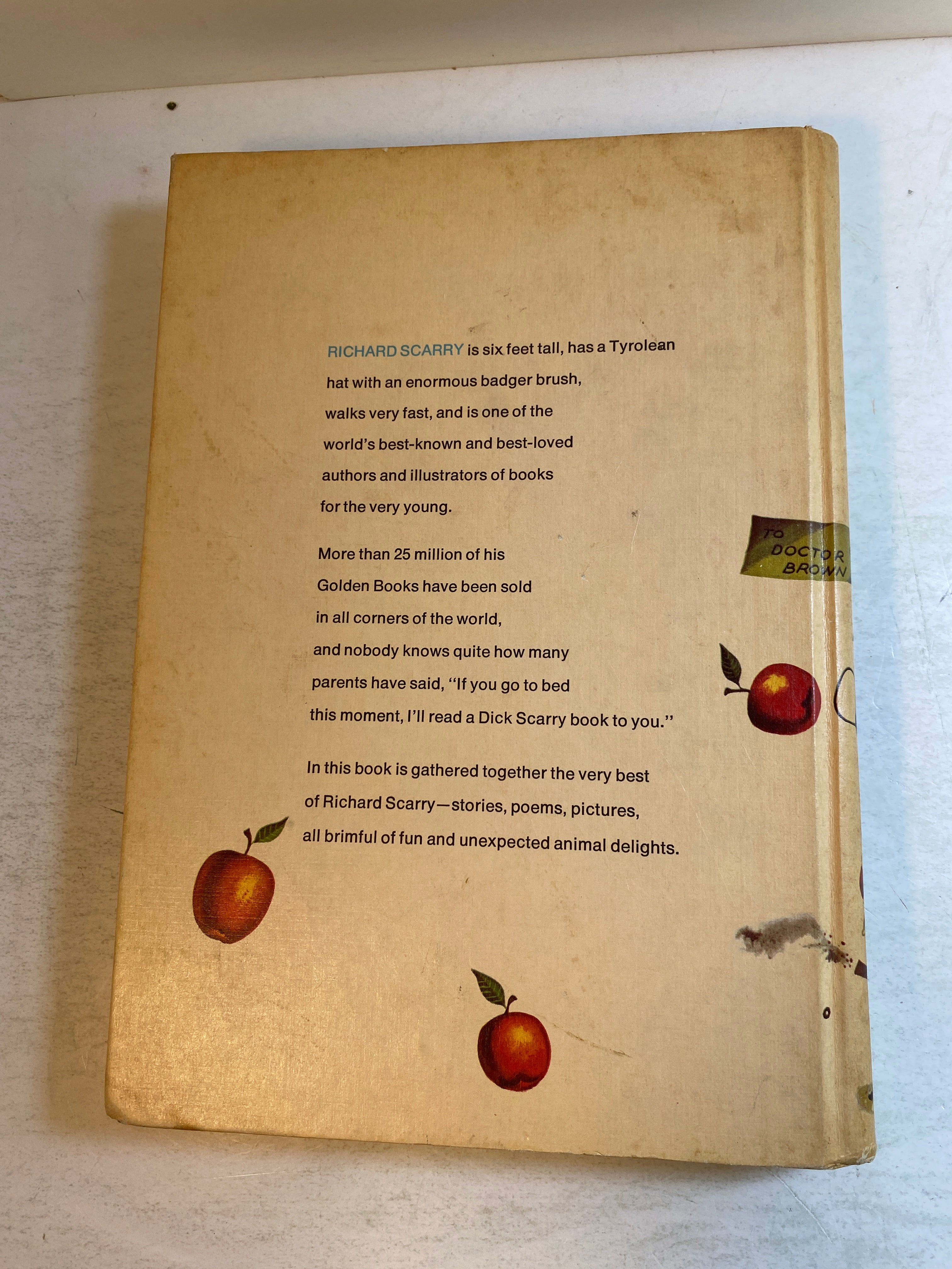 Richard Scarry's Best Story Book Ever HC 1973