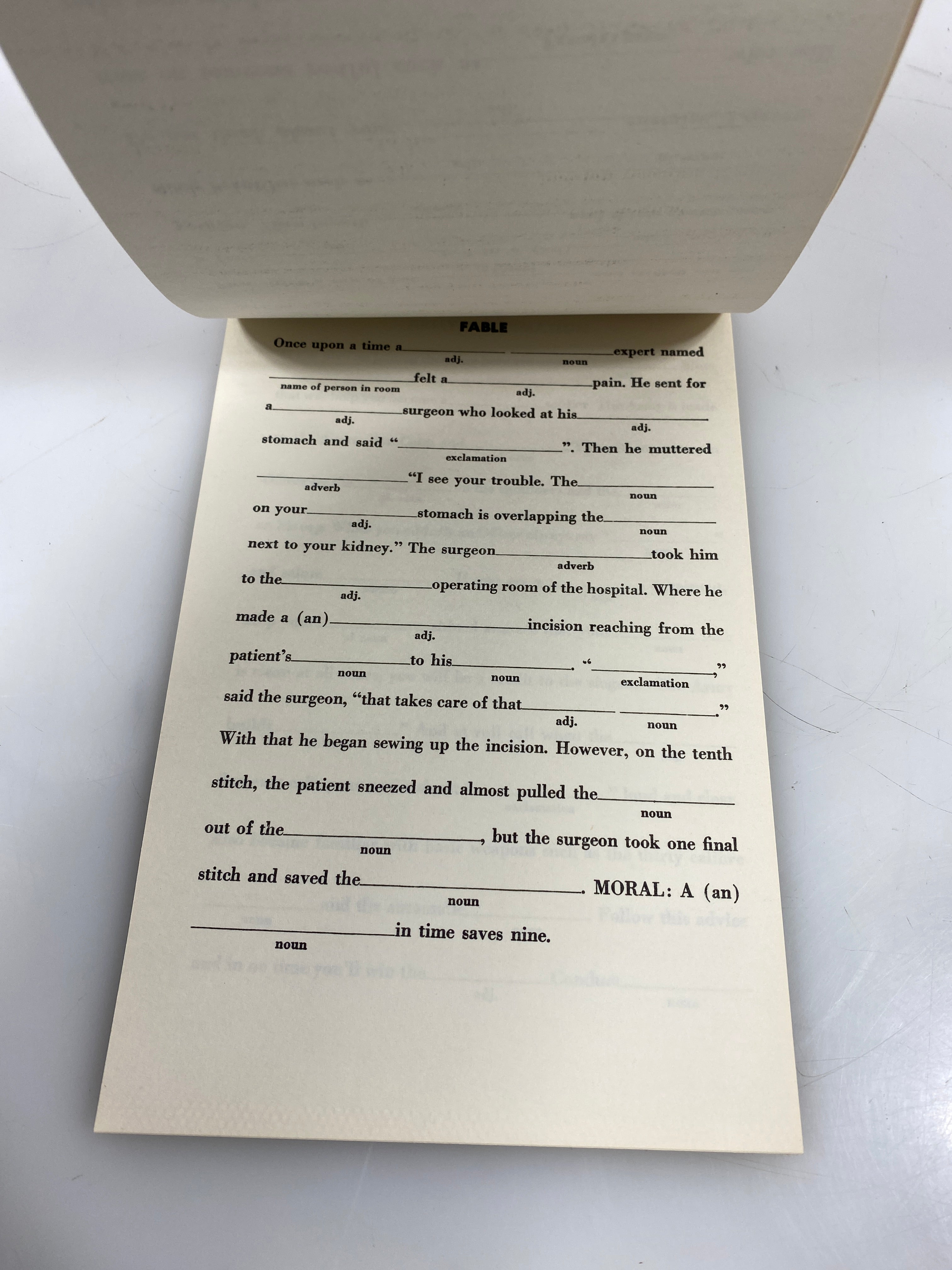1958 Mad Libs