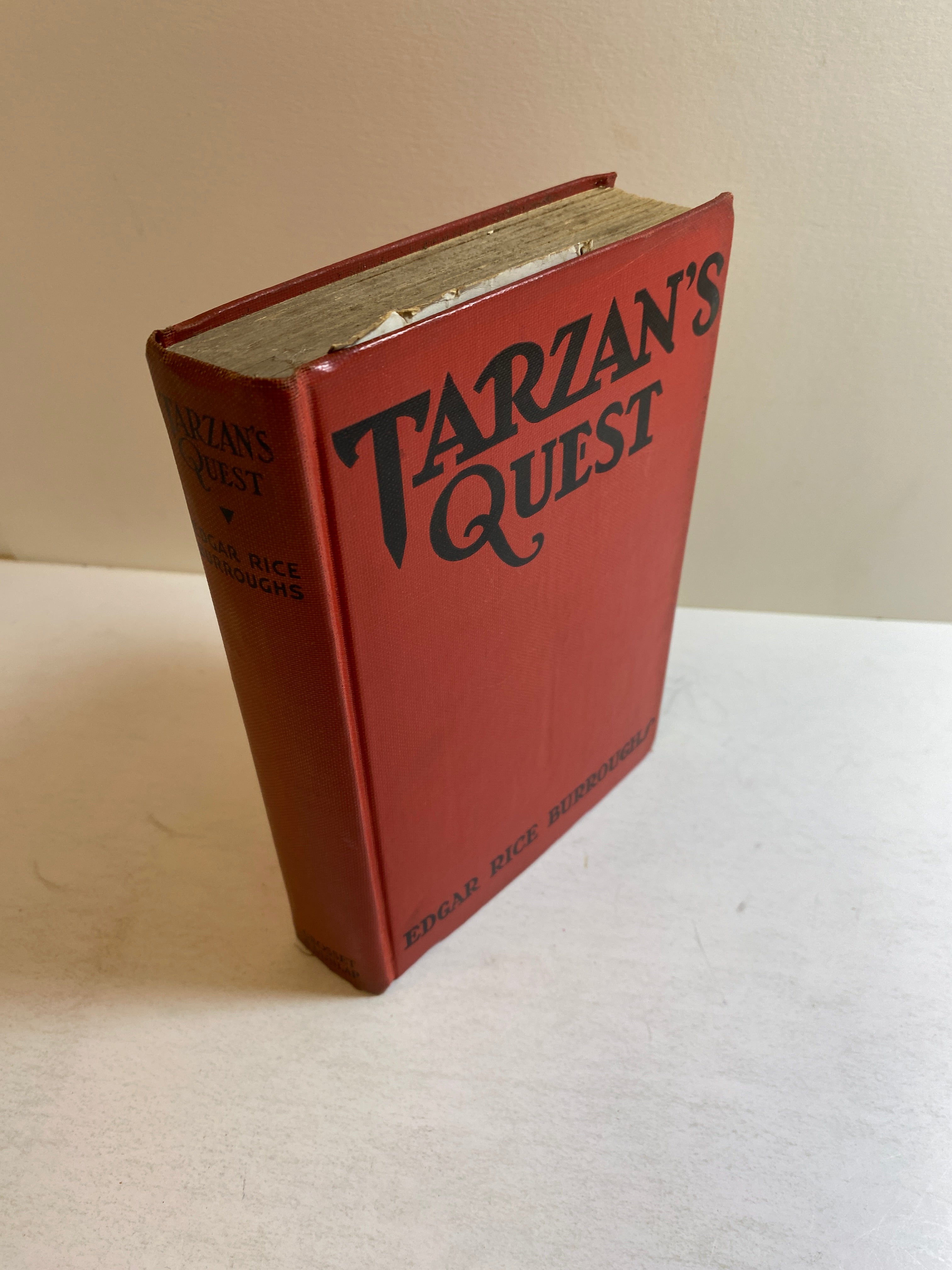 Tarzan's Quest Edgar Rice Burroughs HC 1936