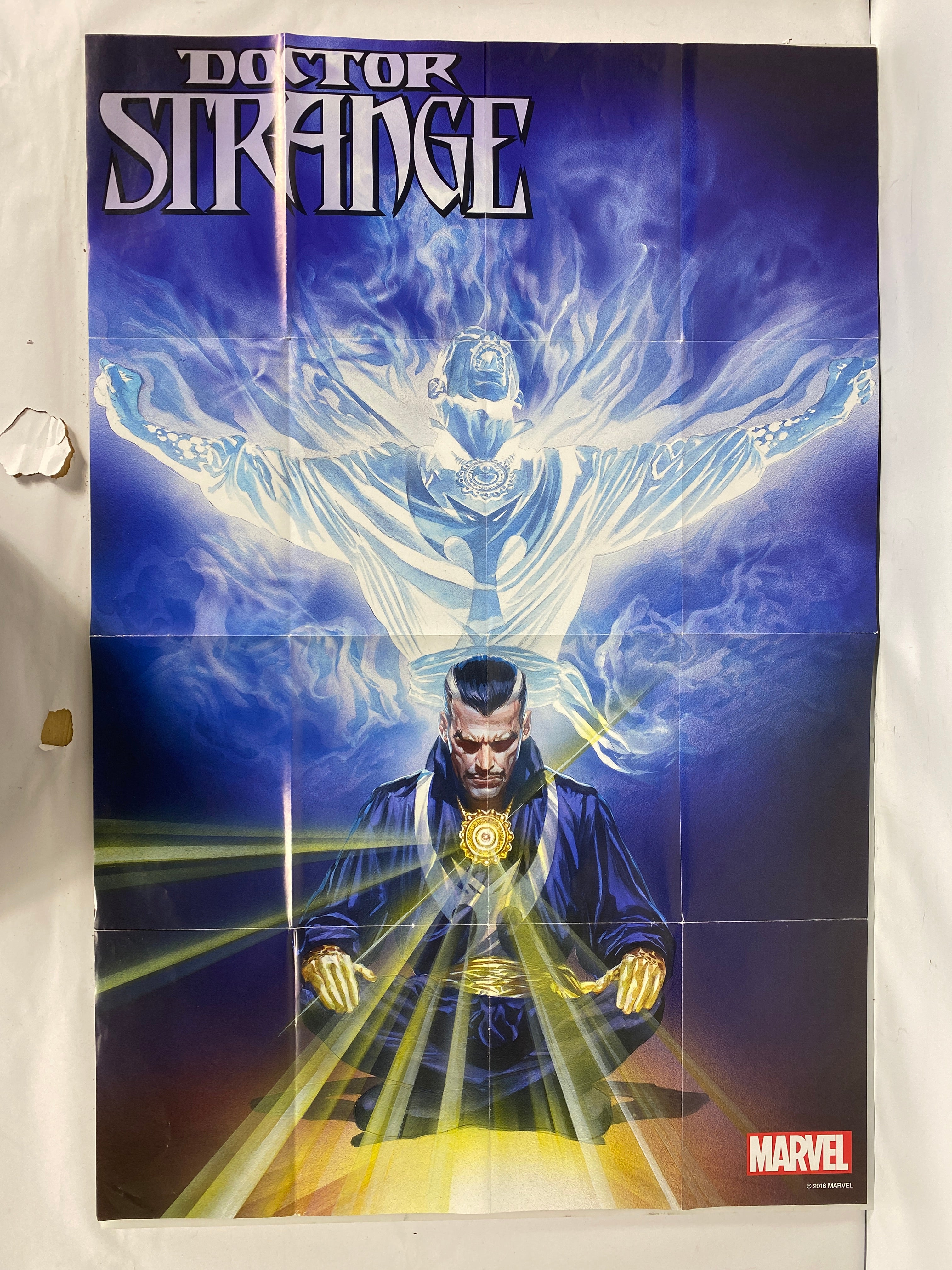 Lot of 2 Marvel Posters Dr. Strange Iron Man 2016