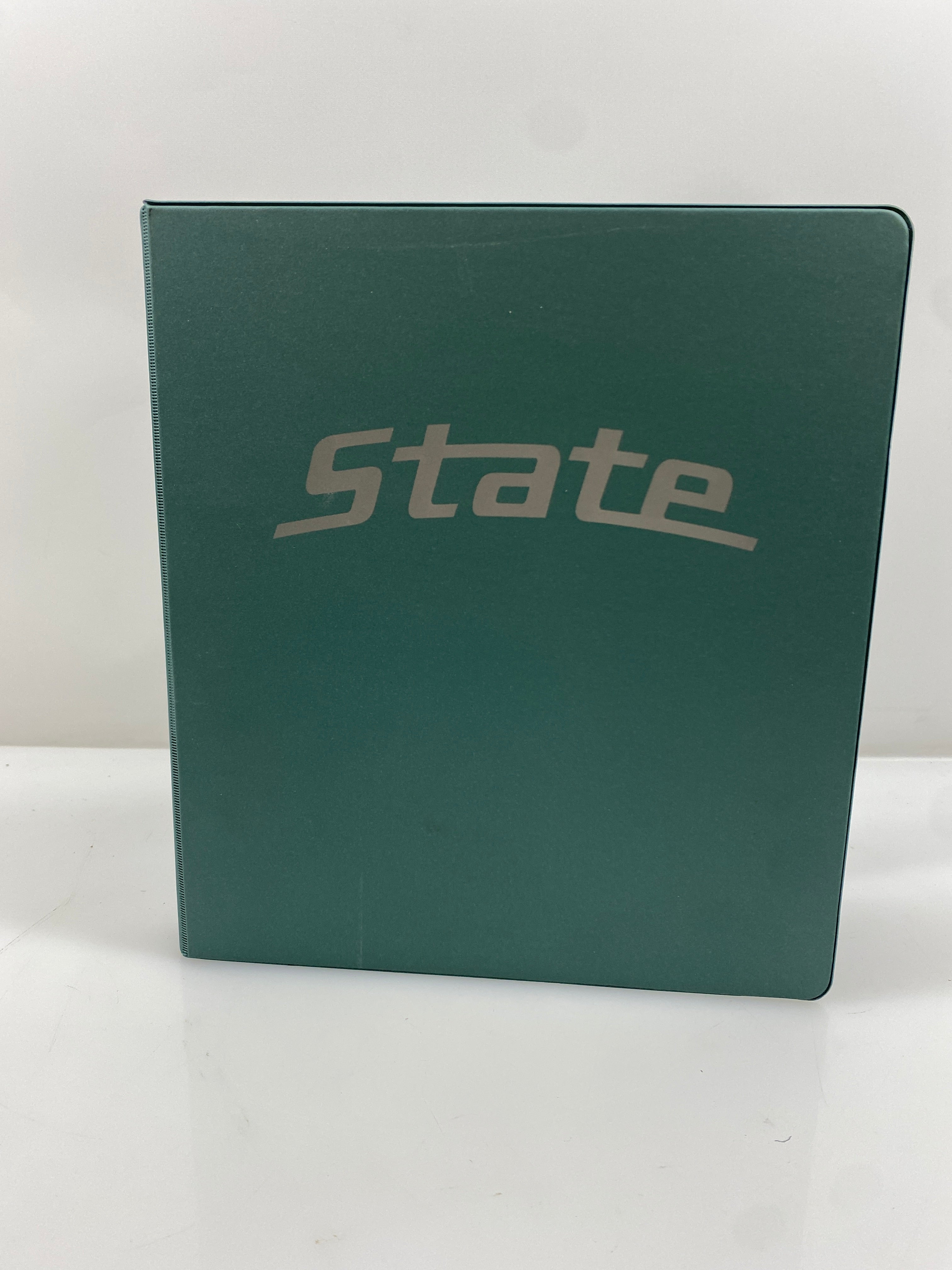 Green MSU State 3-Ring Binder